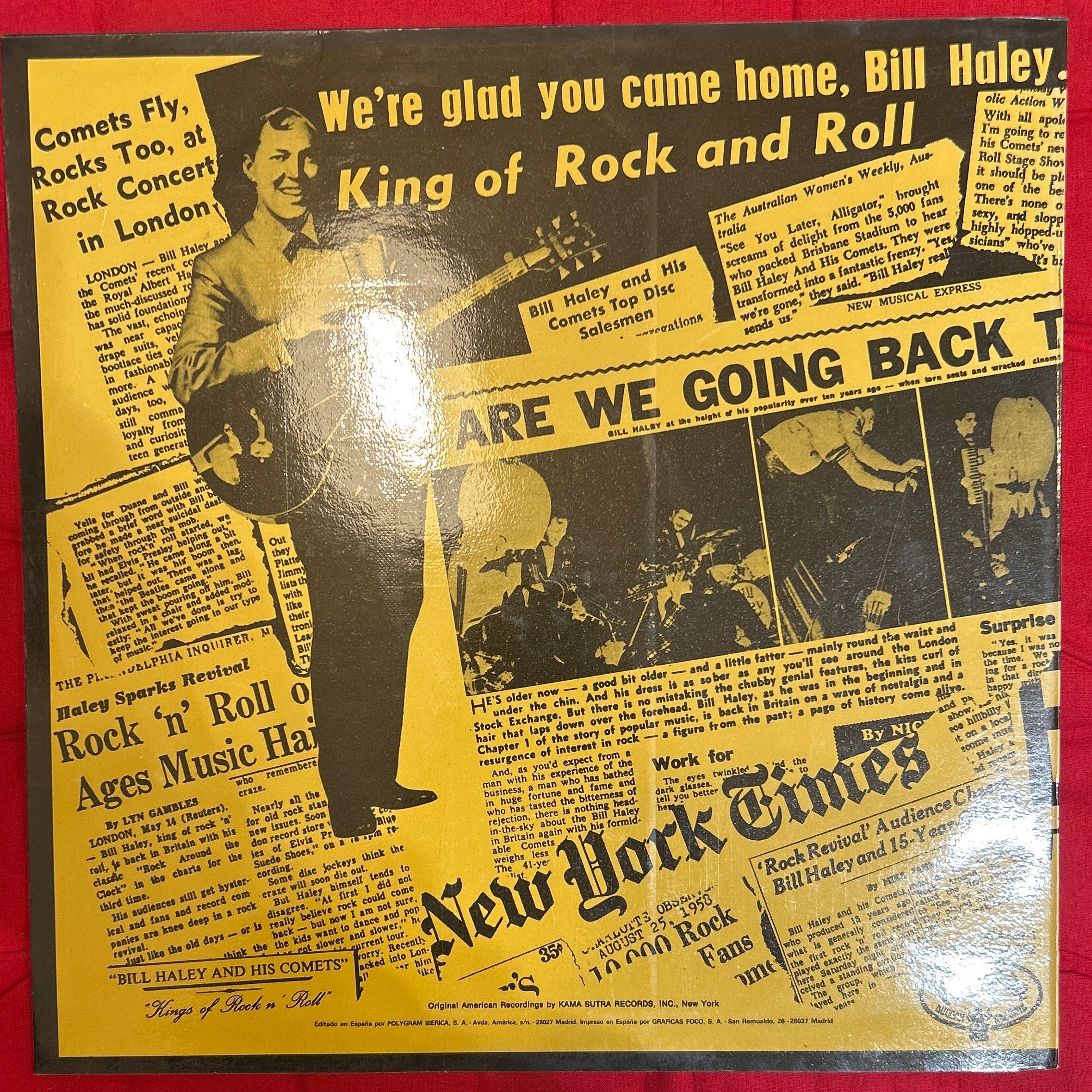 LP Bill Haley & The Comets* ‎– Bill Haley's Scrapbook 2ª Mano (Producto exclusivo recogida en tienda) - Image 2