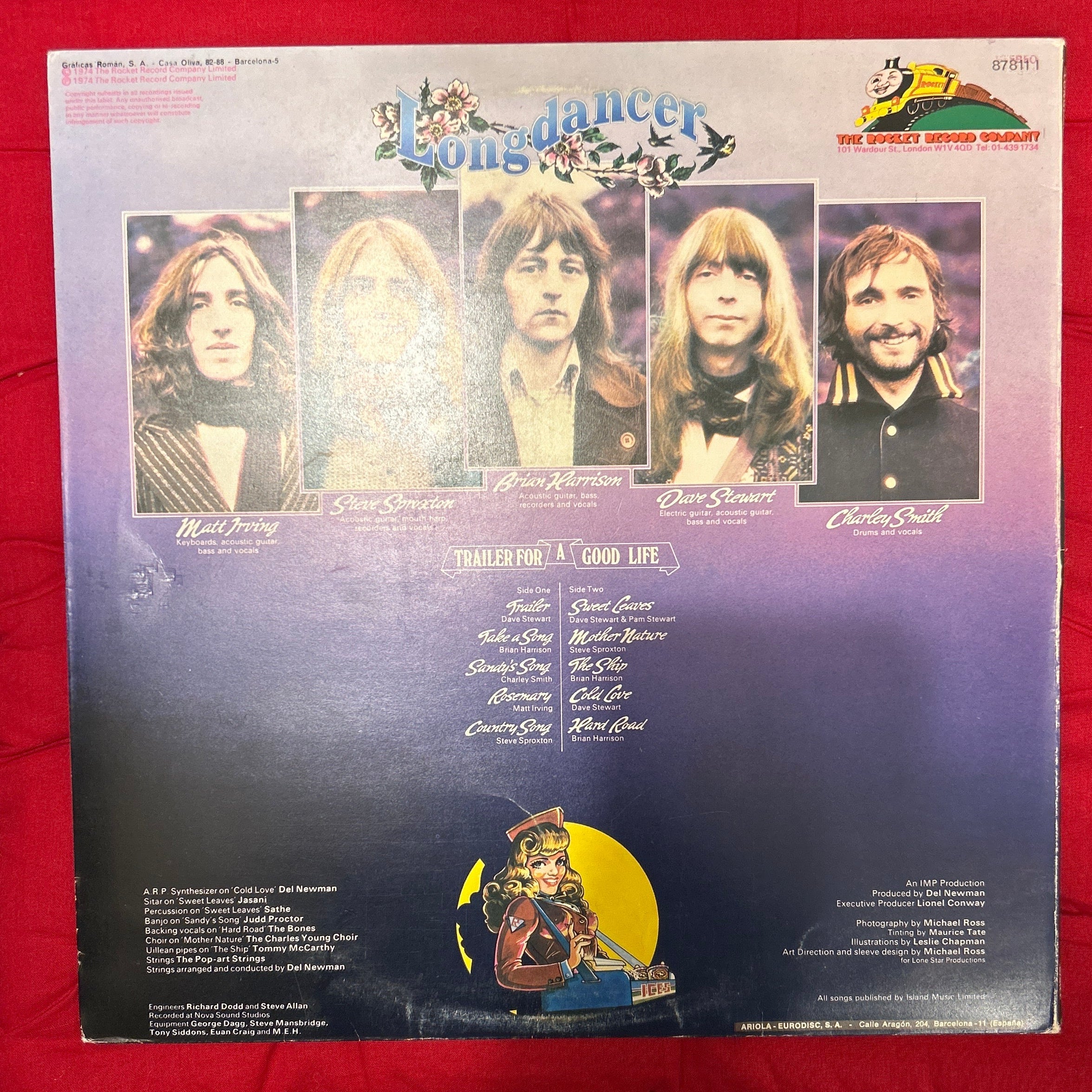 LP Longdancer ‎– Trailer For A Good Life 2ª mano - Image 2