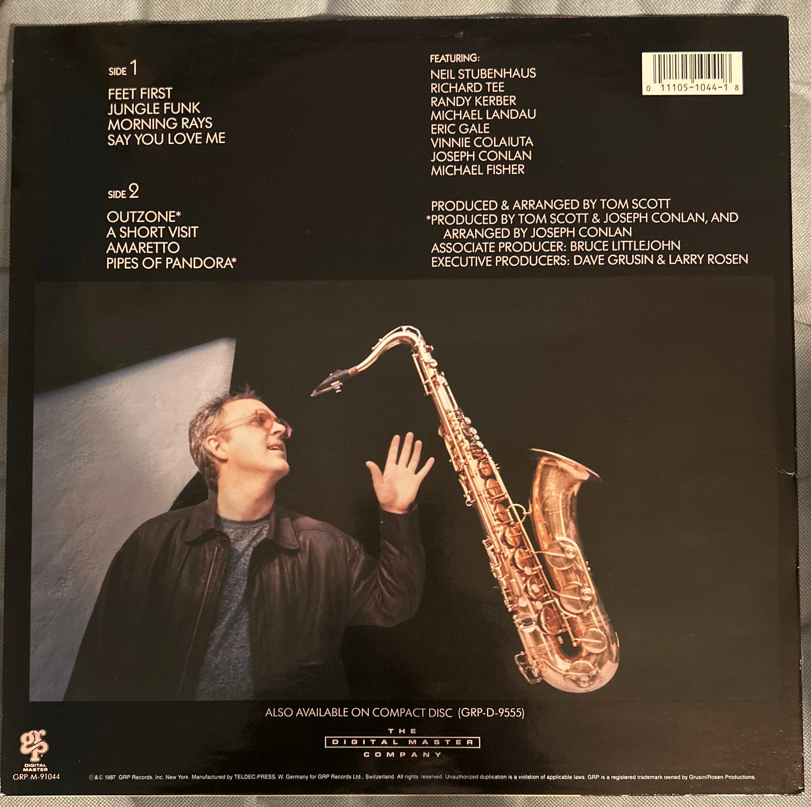 LP Tom Scott ‎– Streamlines  2ª Mano - Image 2