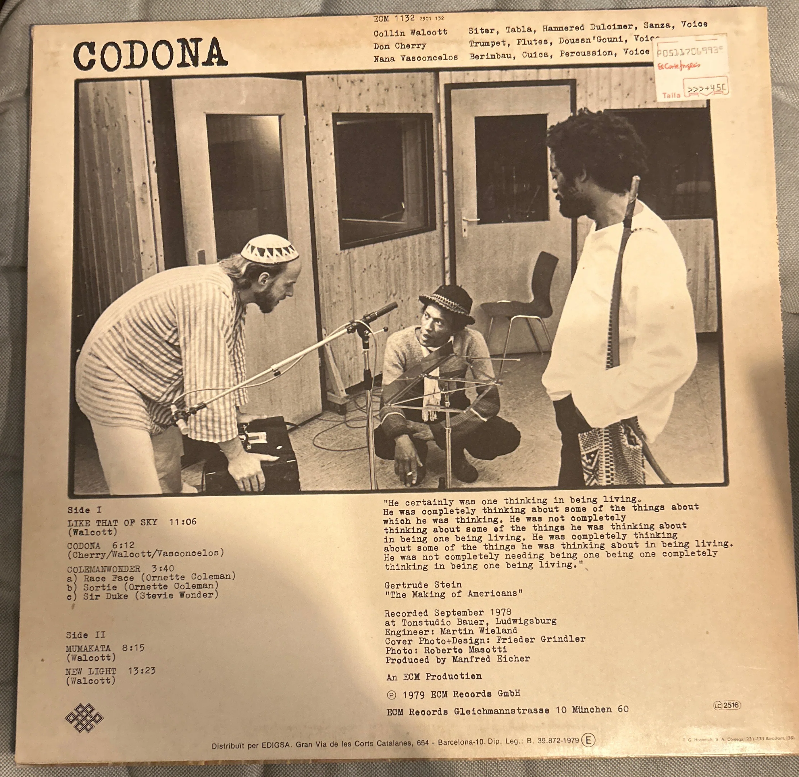 LP Codona – Codona 2ª Mano - Image 2