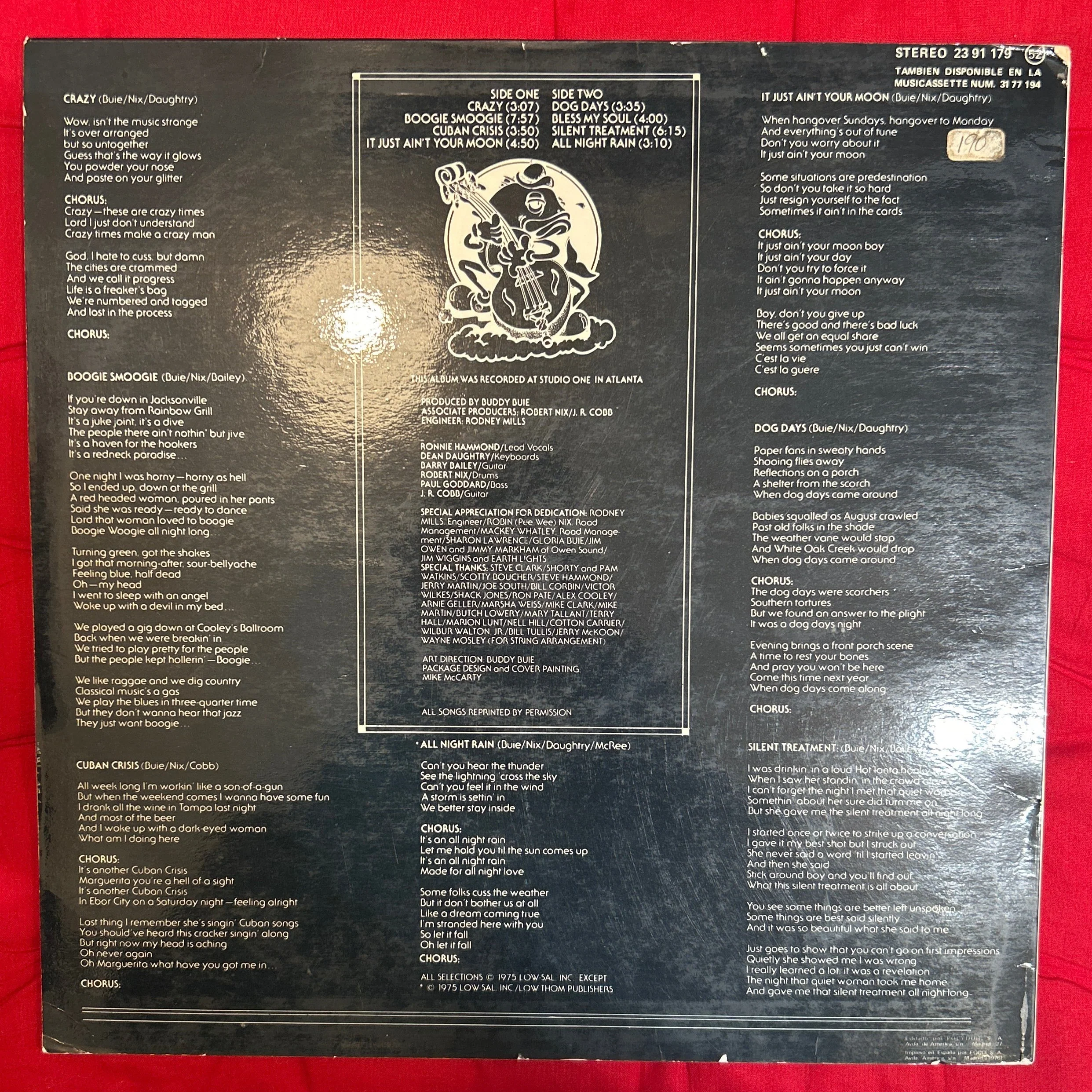 LP Atlanta Rhythm Section ‎– Dog Days 2ª mano - Image 2