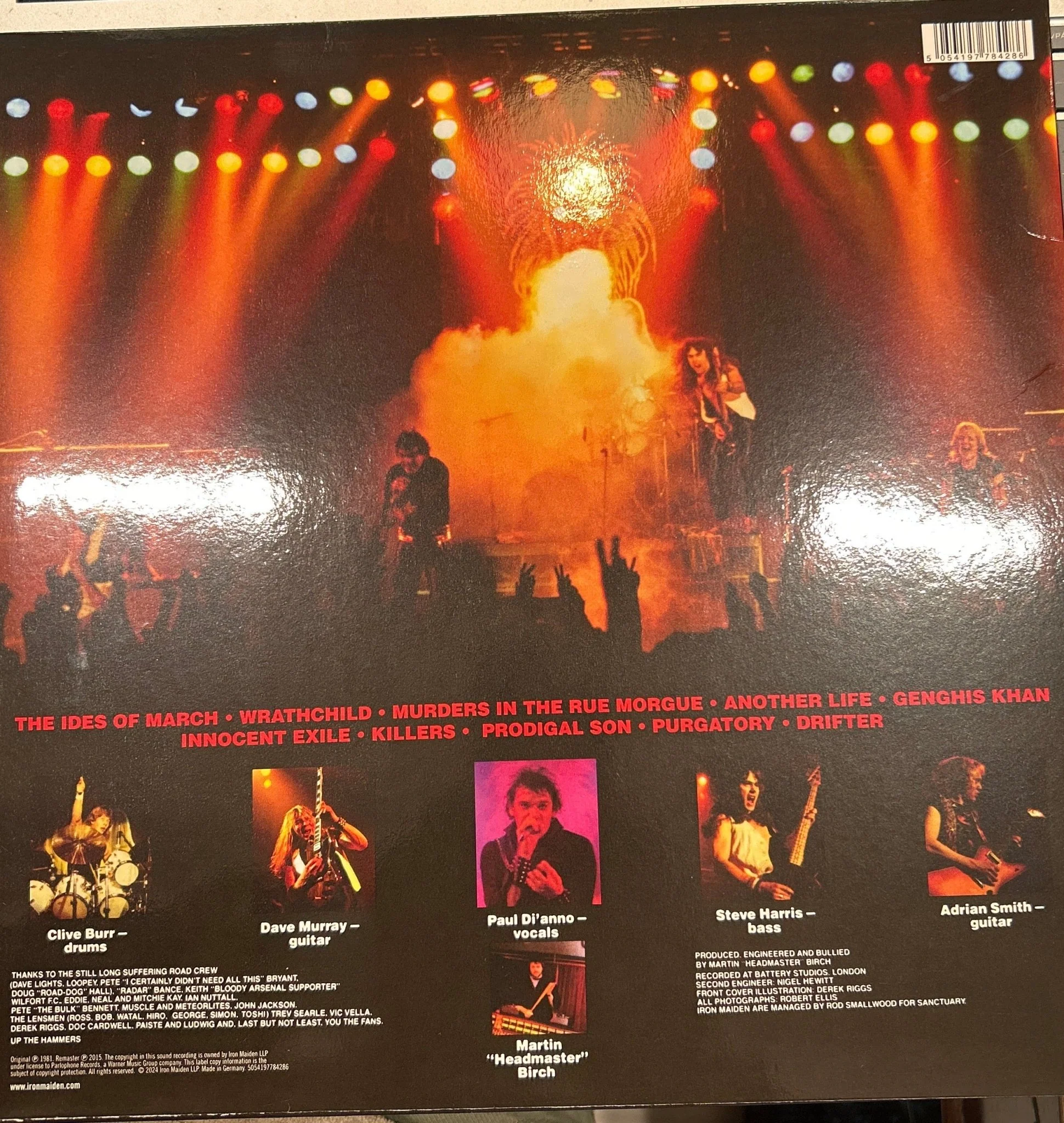 LP Iron Maiden ‎– Killers 2ª mano - Image 2