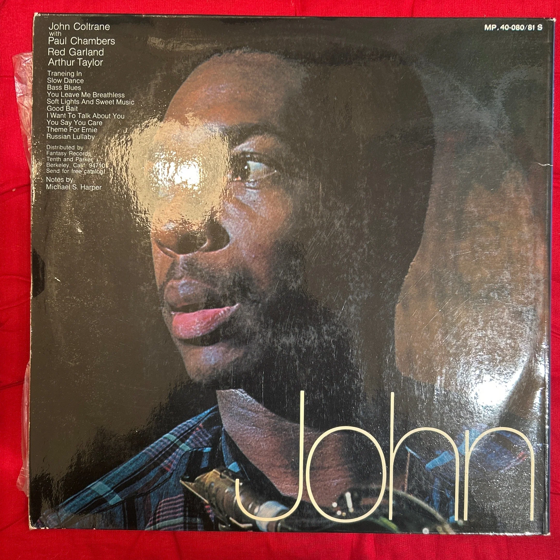 LP John Coltrane ‎– John Coltrane 2ª Mano - Image 2
