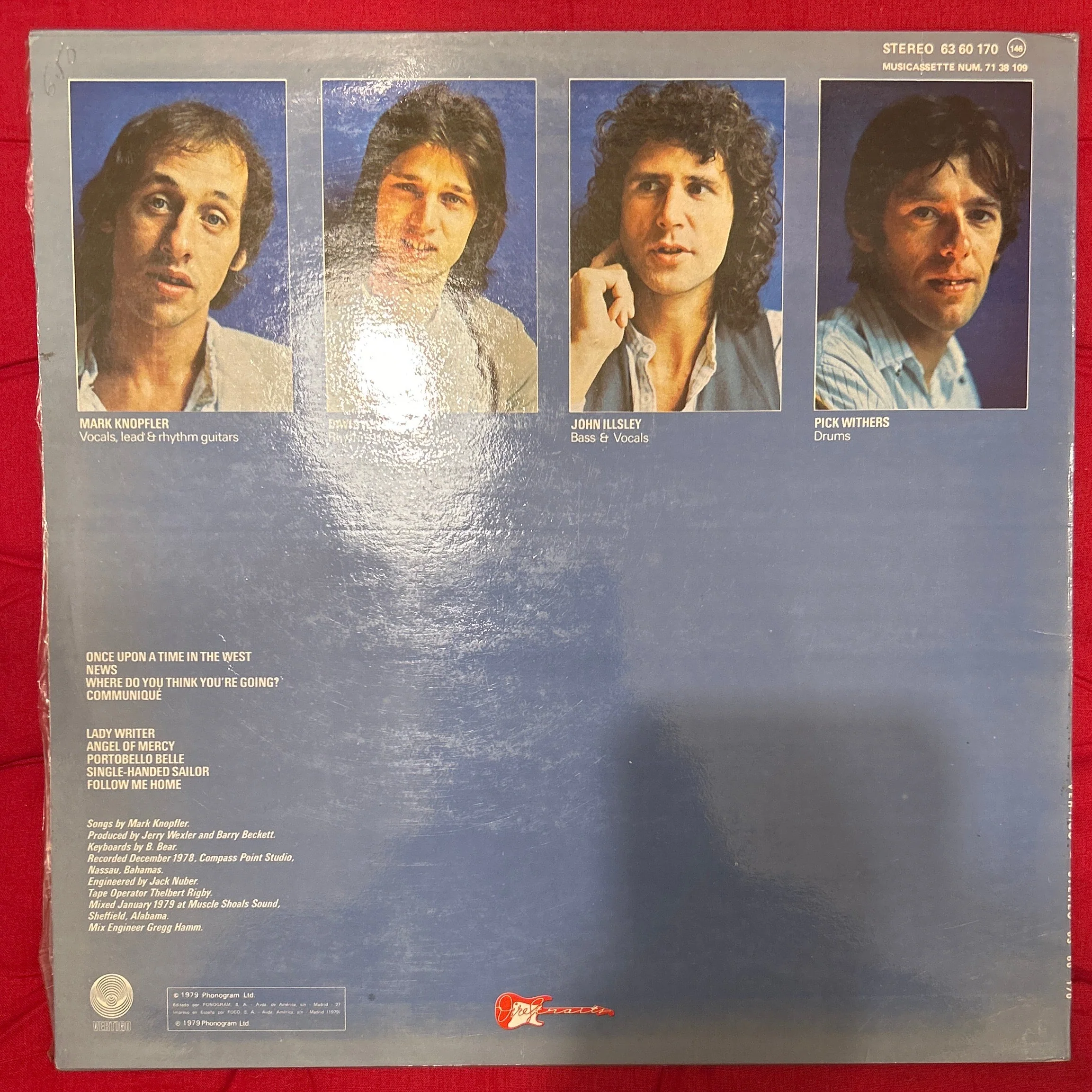 LP Dire Straits ‎– Communiqué 2ª mano - Image 2