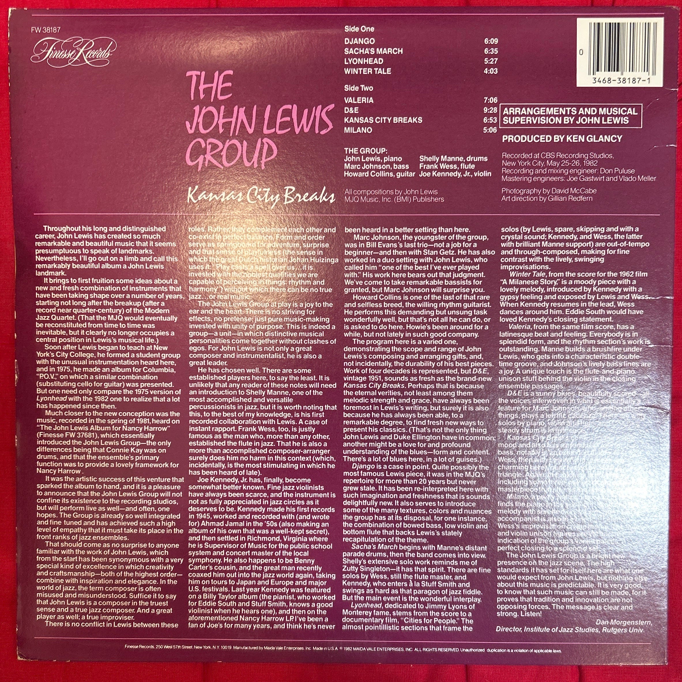 LP The John Lewis Group ‎– Kansas City Breaks 2ª Mano - Image 2