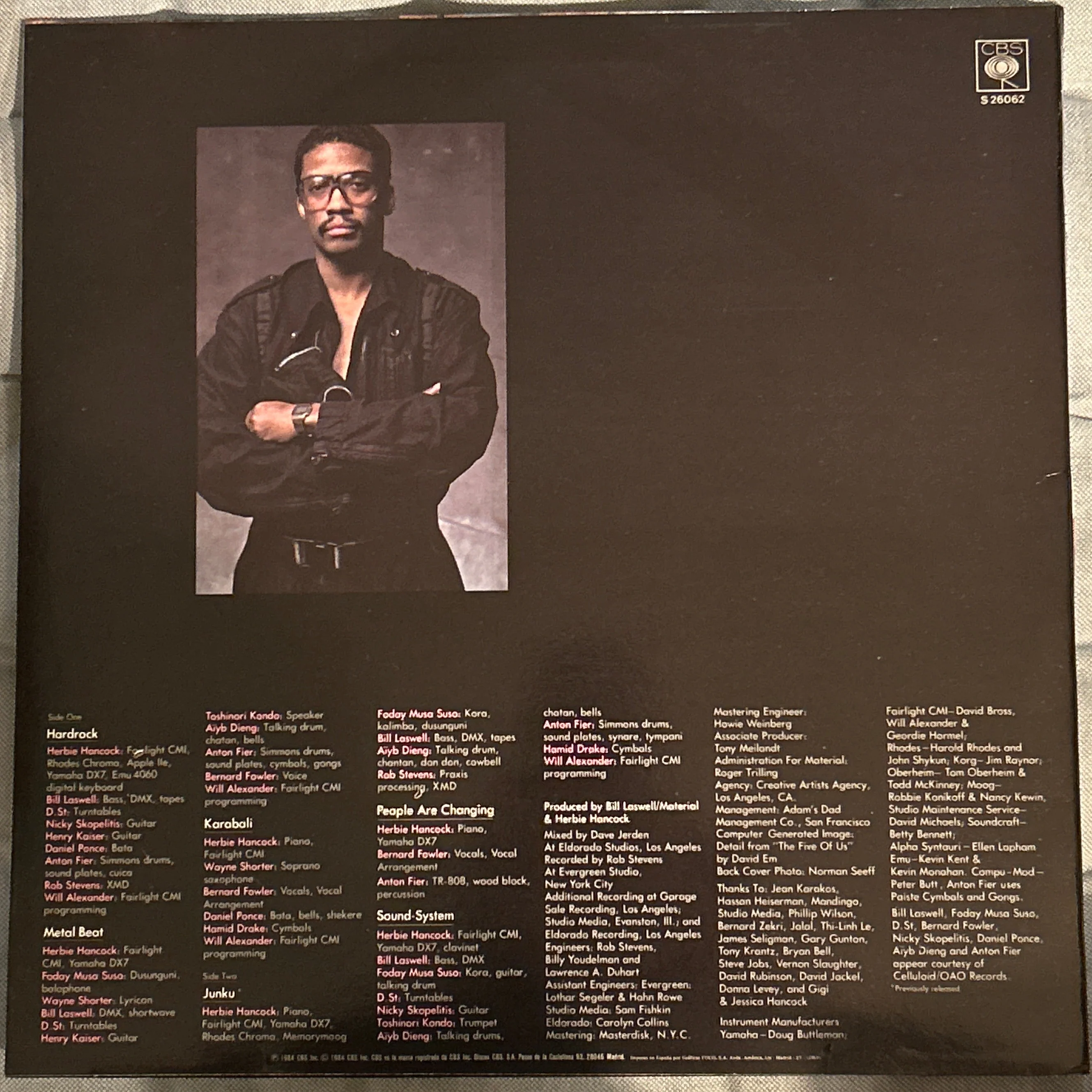LP Herbie Hancock ‎– Sound-System 2ª Mano - Image 2