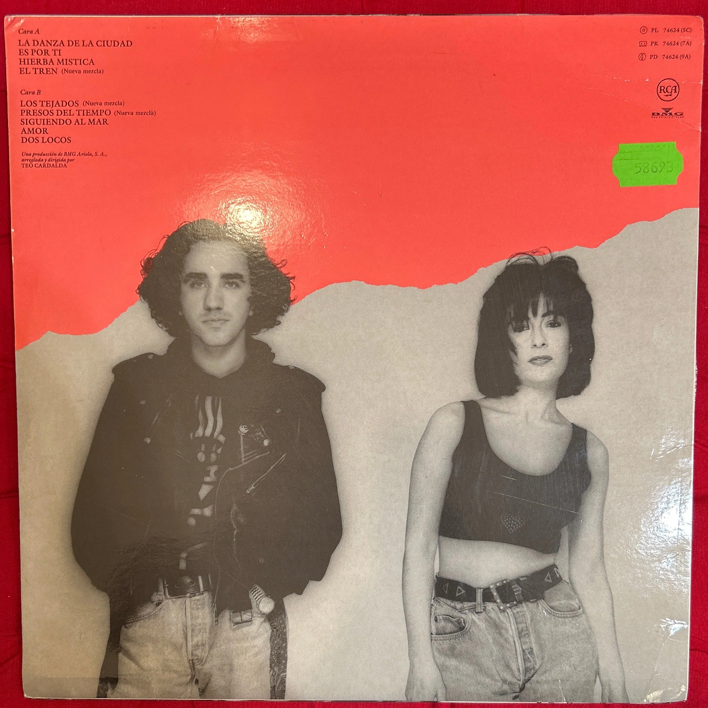 LP Complices ‎– La Danza De La Ciudad 2ª mano - Image 2
