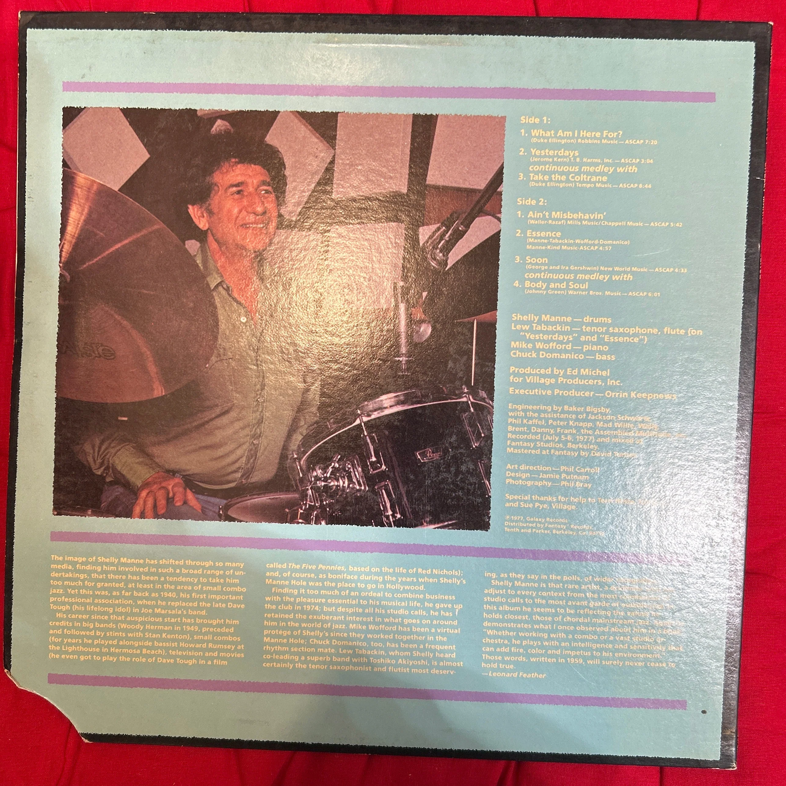 LP Shelly Manne ‎– Essence 2ª Mano - Image 2