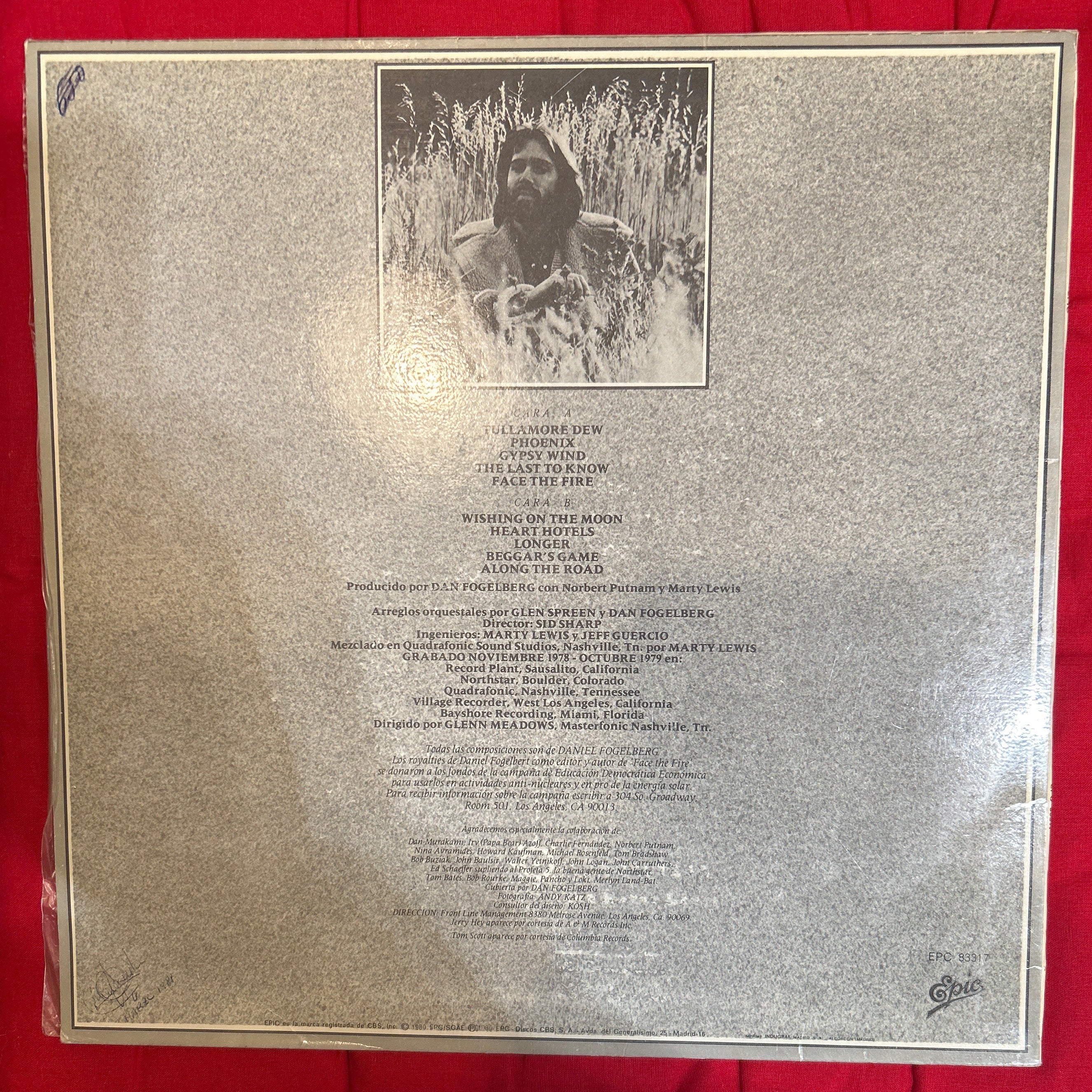 LP Dan Fogelberg ‎– Phoenix 2ª Mano (Producto exclusivo recogida en tienda) - Image 2