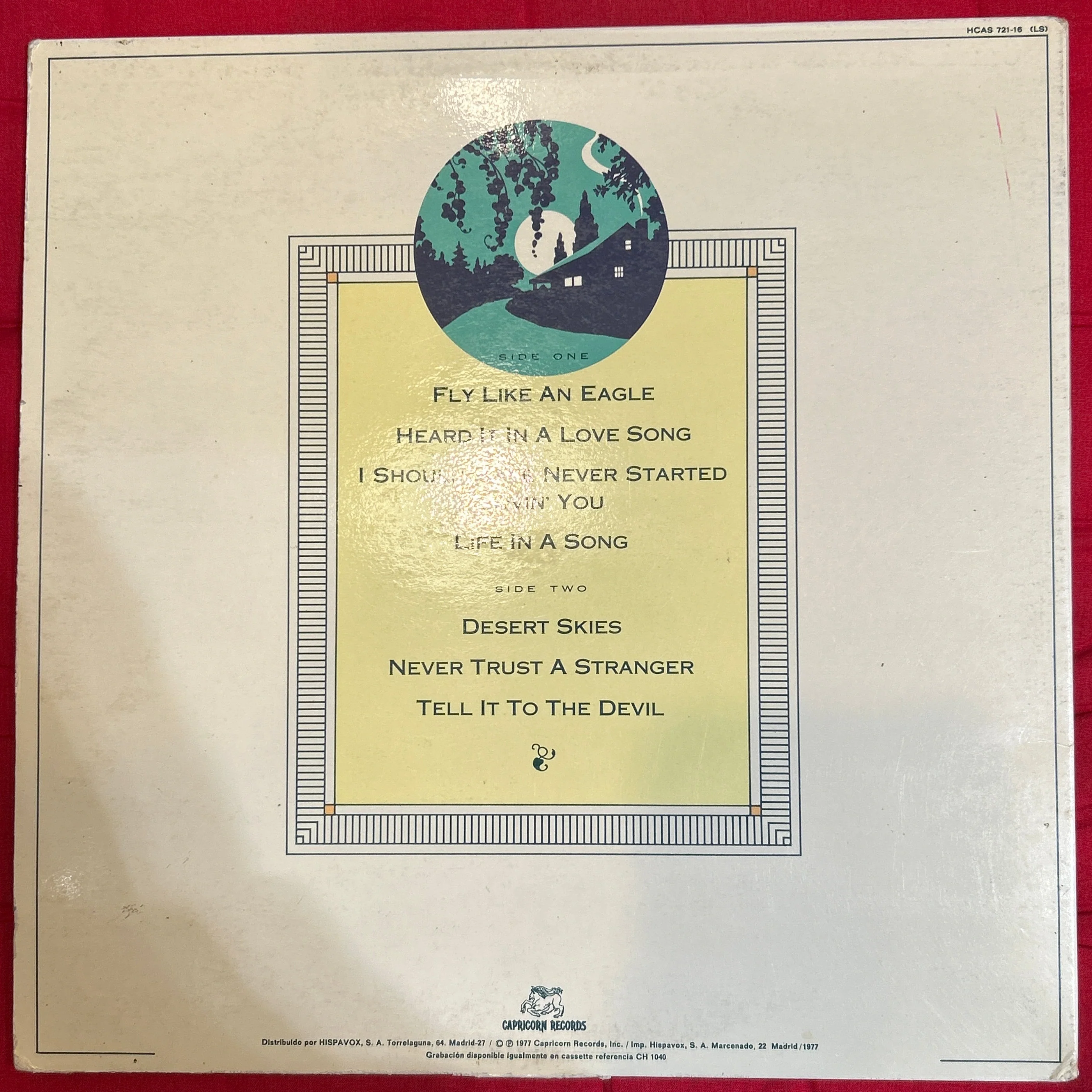 LP The Marshall Tucker Band ‎– Carolina Dreams 2ª Mano - Image 2