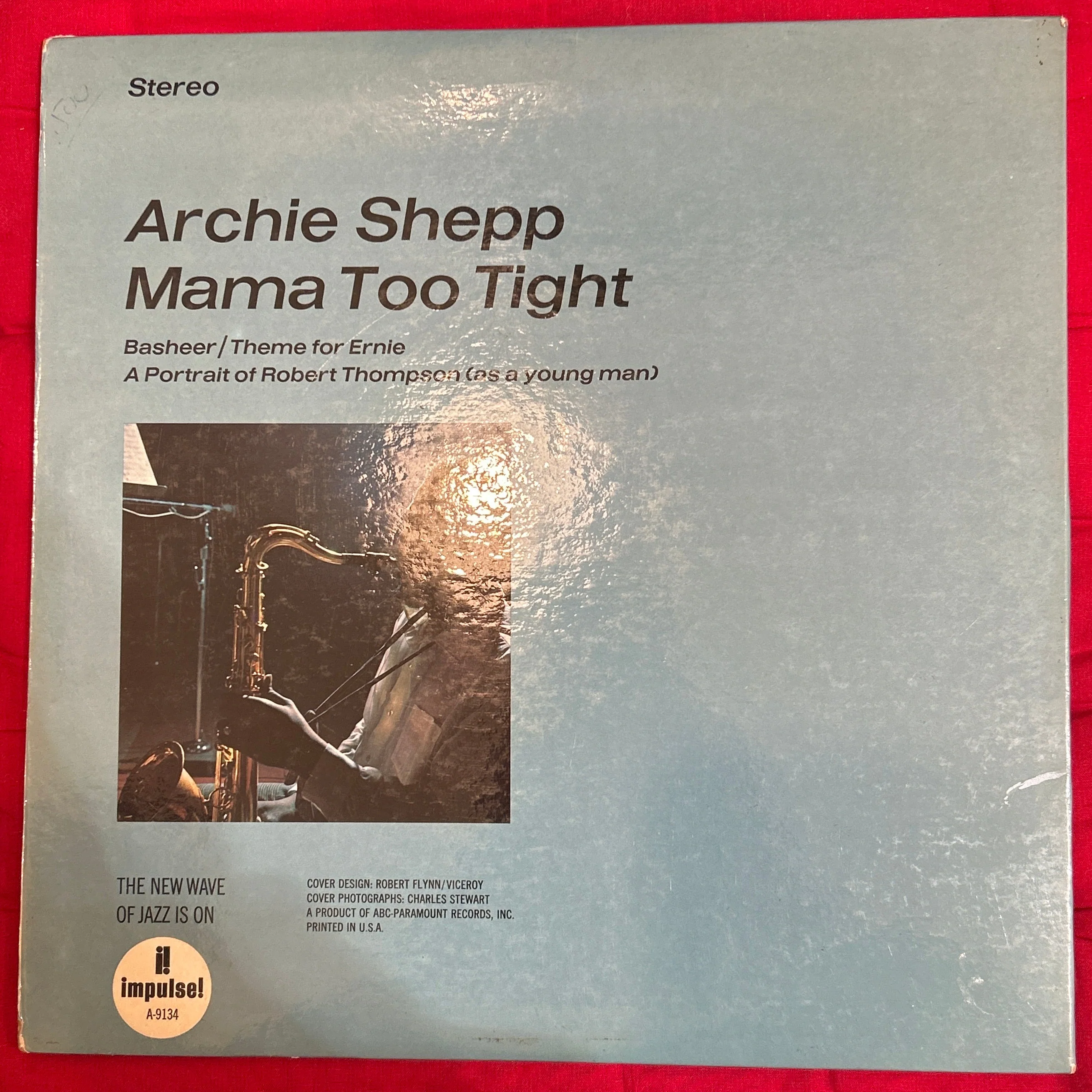LP Archie Shepp ‎– Mama Too Tight 2ª Mano - Image 2
