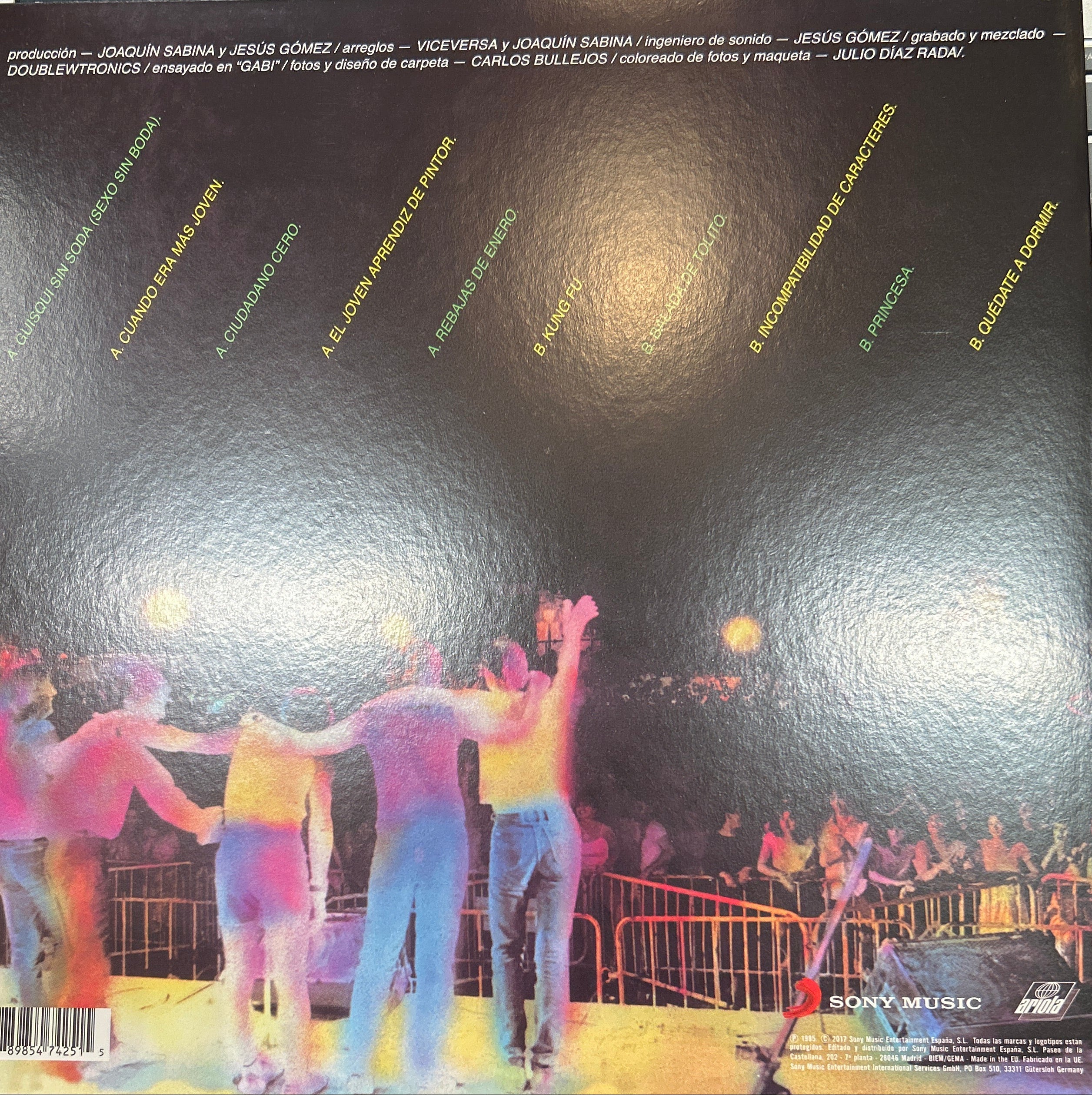 LP Joaquín Sabina Y Viceversa  – Juez Y Parte  2ª Mano - Image 2