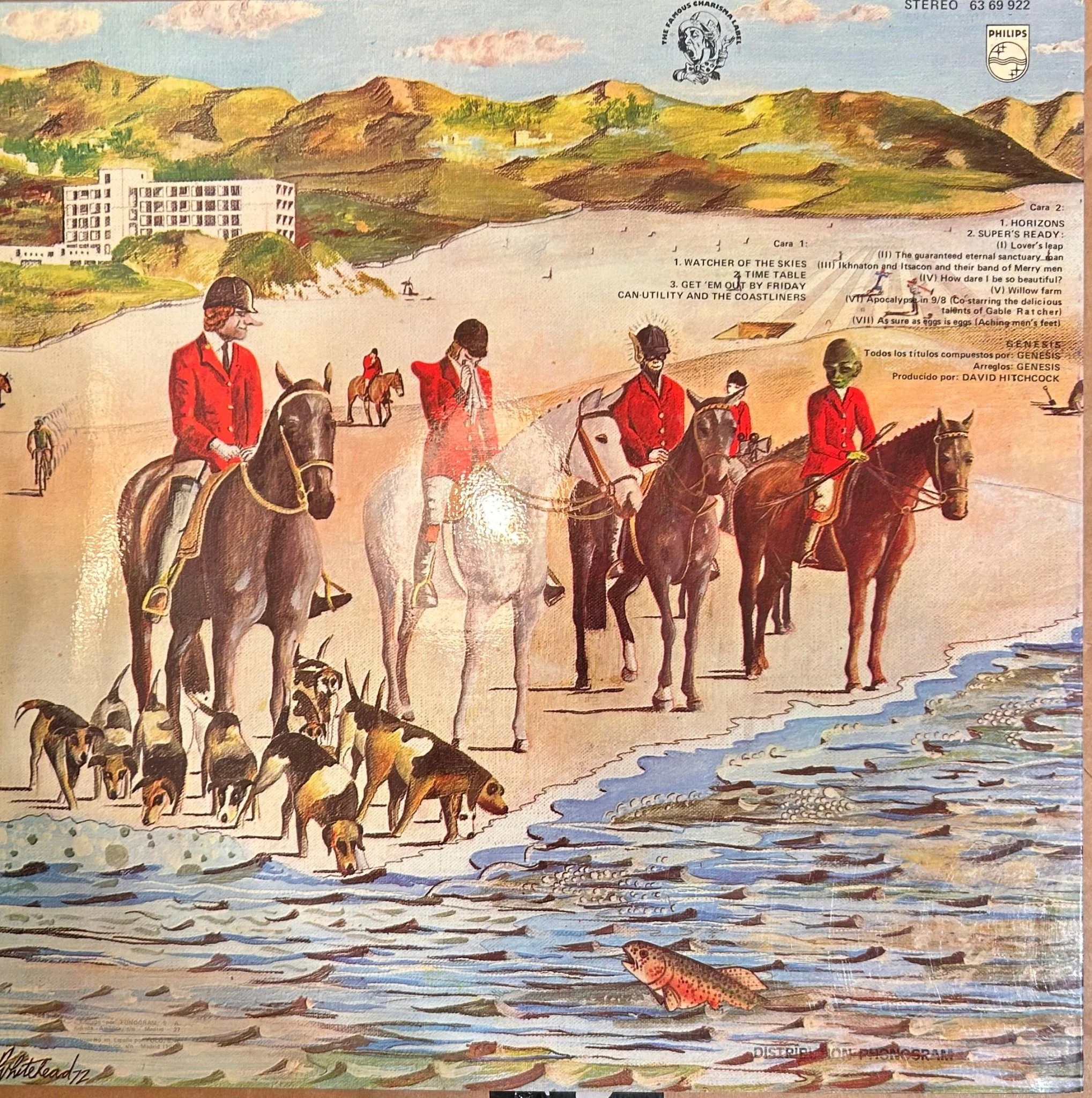 LP Genesis ‎– Foxtrot 2ª Mano - Image 2
