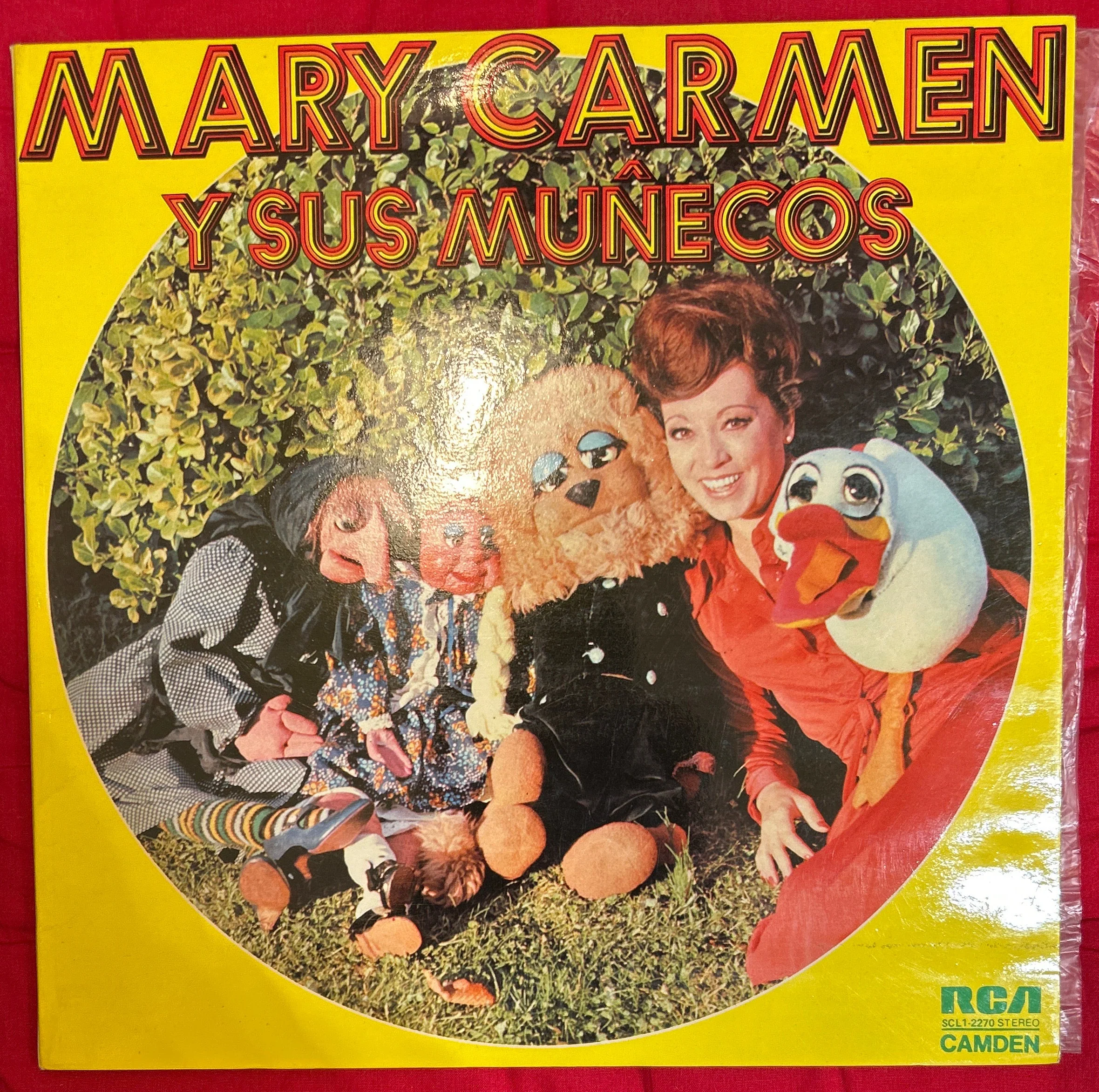 LP Mary Carmen Y Sus Muñecos ‎– Mary Carmen Y Sus Muñecos 2ª mano (Producto exclusivo recogida en tienda)
