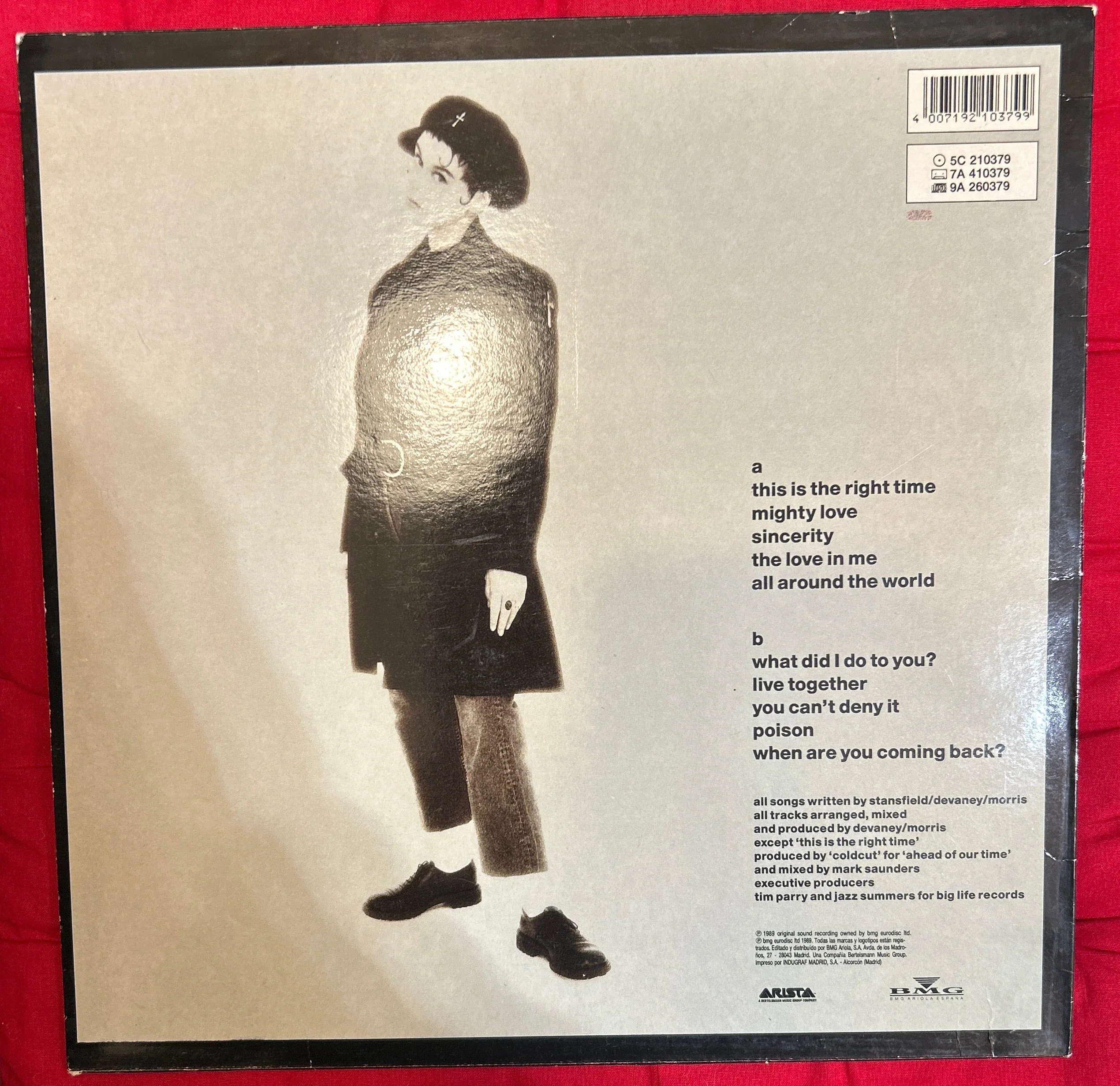 LP Lisa Stansfield – Affection 2ª Mano (Producto exclusivo recogida en tienda) - Image 2