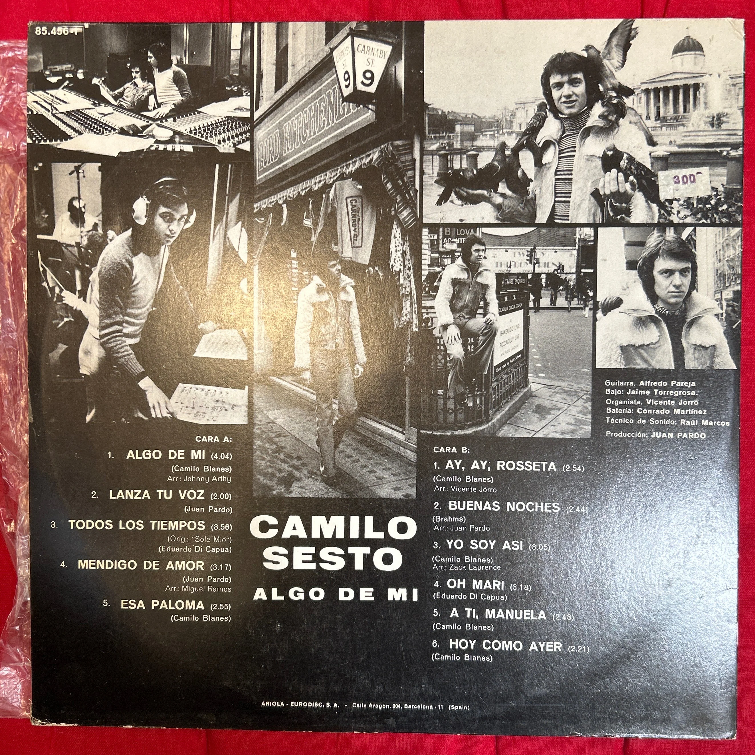 LP Camilo Sesto ‎– Algo De Mi 2ª mano (Producto exclusivo recogida en tienda) - Image 2