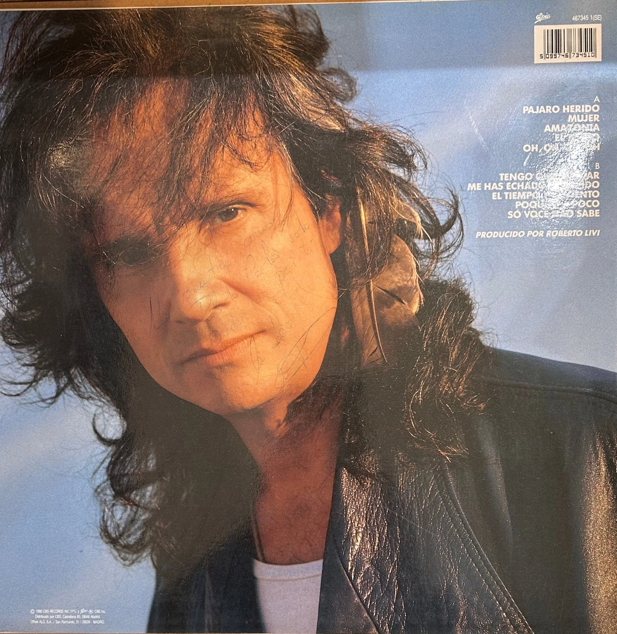 LP Roberto Carlos ‎– Pajaro Herido 2ª Mano (Producto exclusivo recogida en tienda) - Image 2
