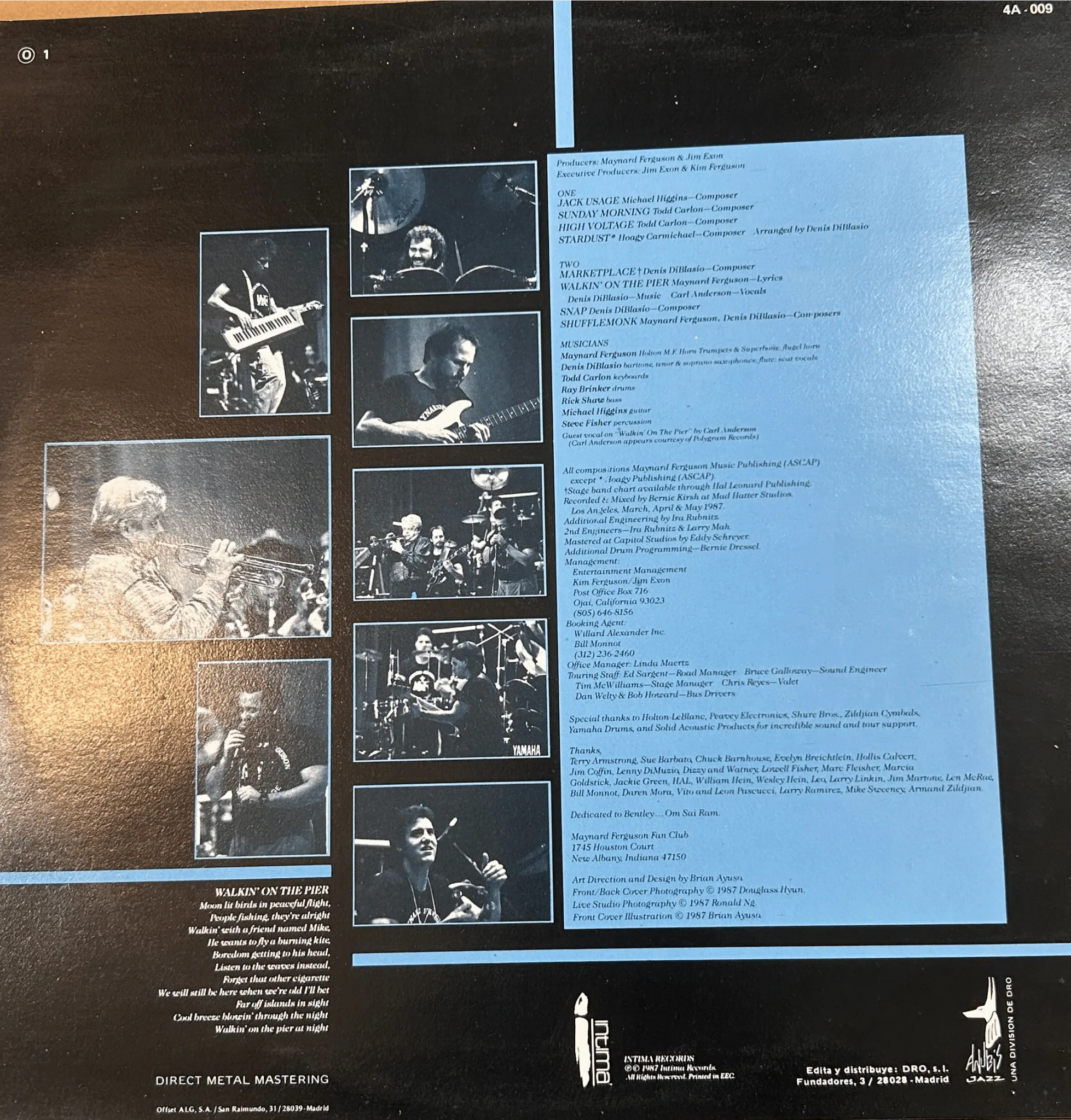 LP Maynard Ferguson ‎– High Voltage 2ª Mano (Producto exclusivo recogida en tienda) - Image 2