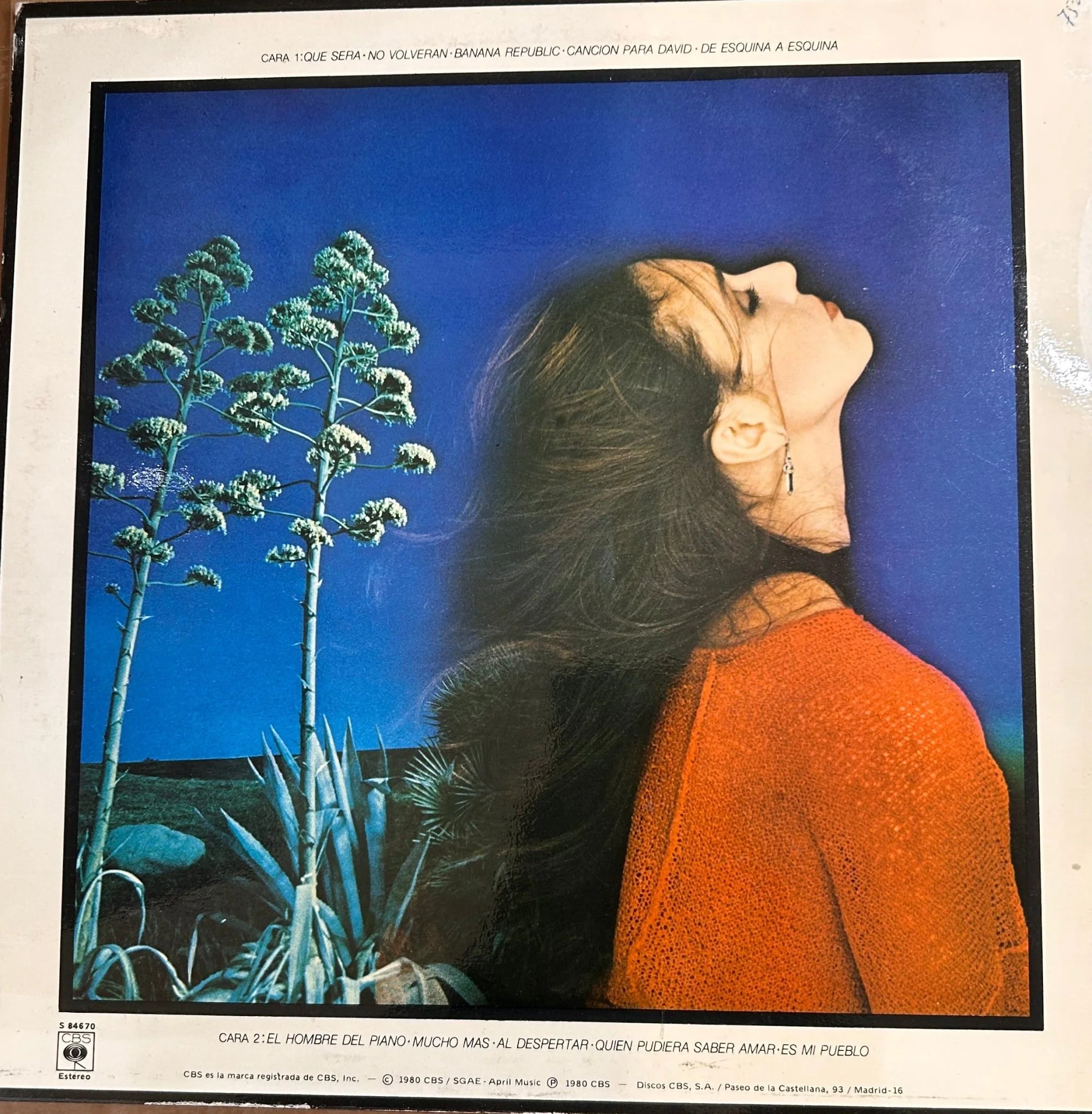 LP Ana Belén ‎– Con Las Manos Llenas 2ª Mano (Producto exclusivo recogida en tienda) - Image 2