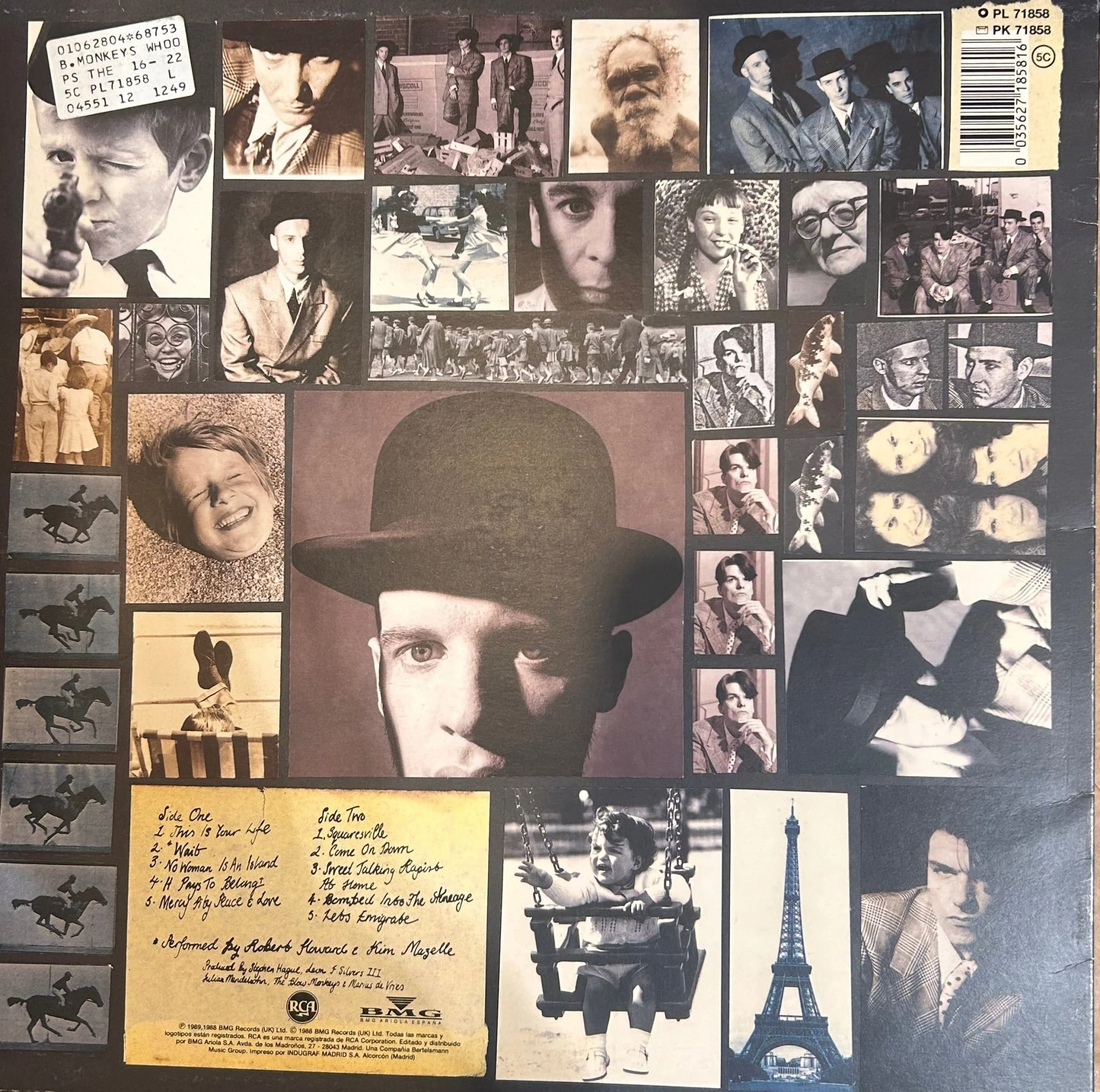 LP The Blow Monkeys ‎– Whoops! There Goes The Neighbourhood 2ª Mano (Producto exclusivo recogida en tienda) - Image 2