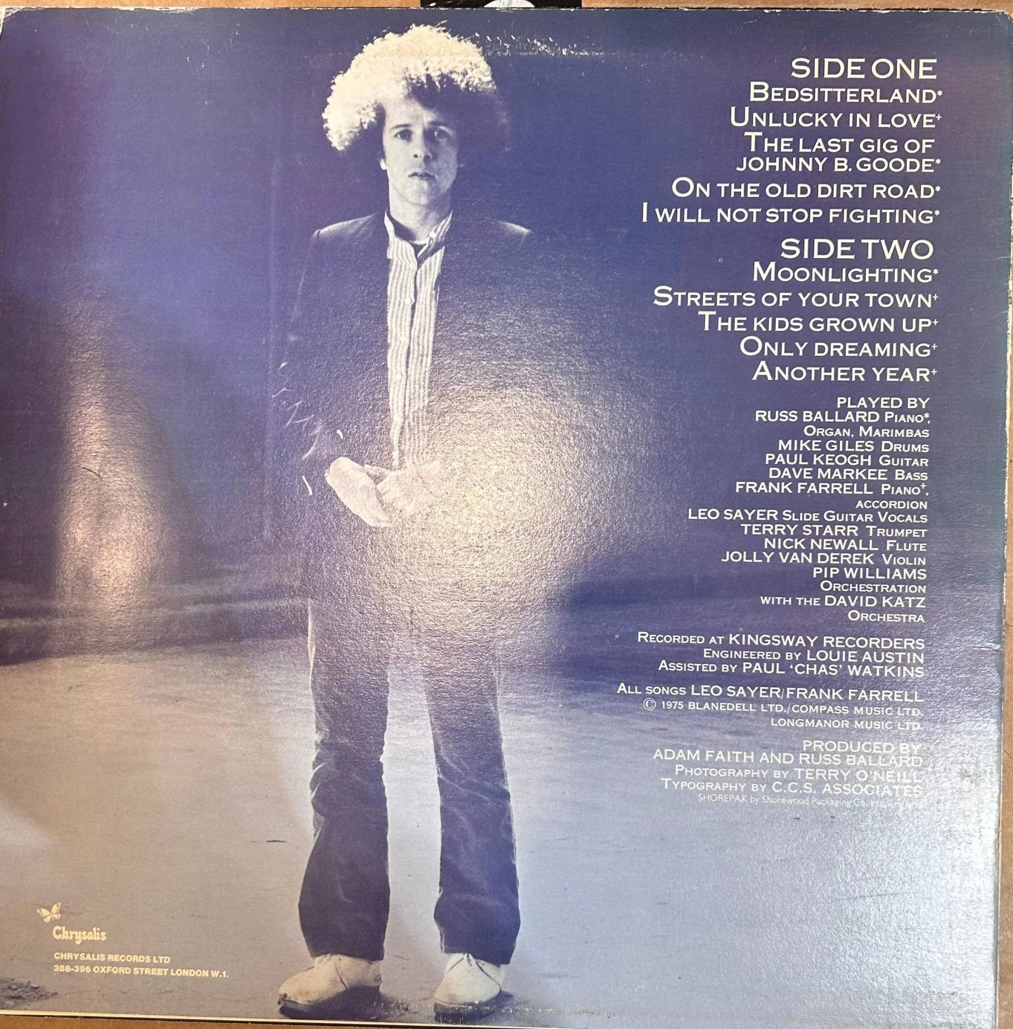 LP Leo Sayer ‎– Another Year 2ª Mano (Producto exclusivo recogida en tienda) - Image 2