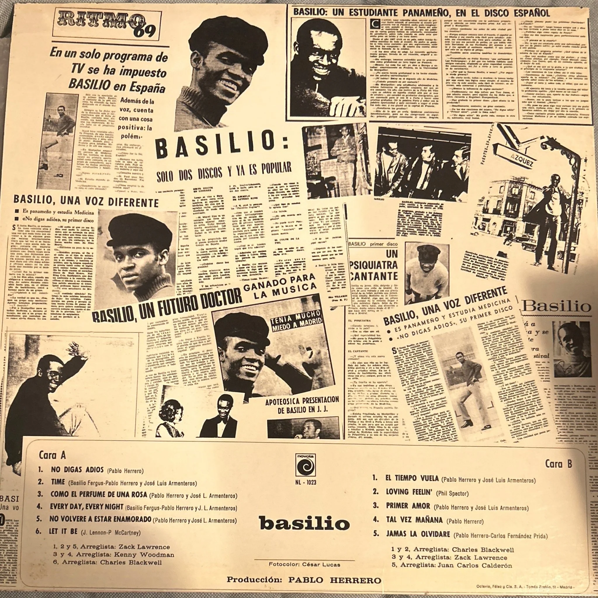 LP Basilio  ‎– Basilio 2ª Mano (Producto exclusivo recogida en tienda) - Image 2
