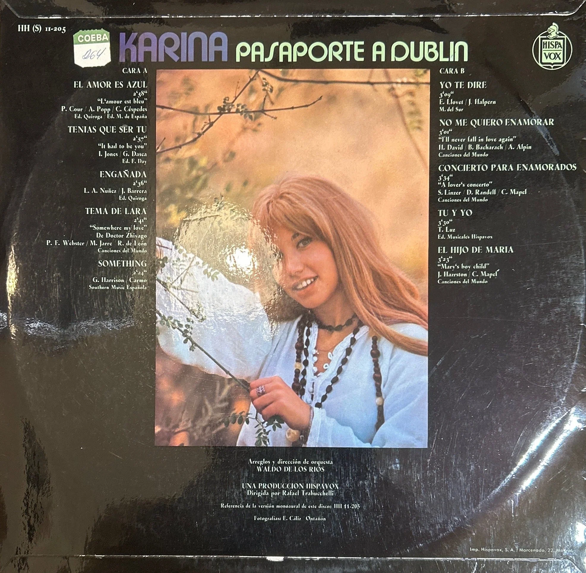 LP Karina ‎– Pasaporte A Dublin 2ª Mano (Producto exclusivo recogida en tienda) - Image 2