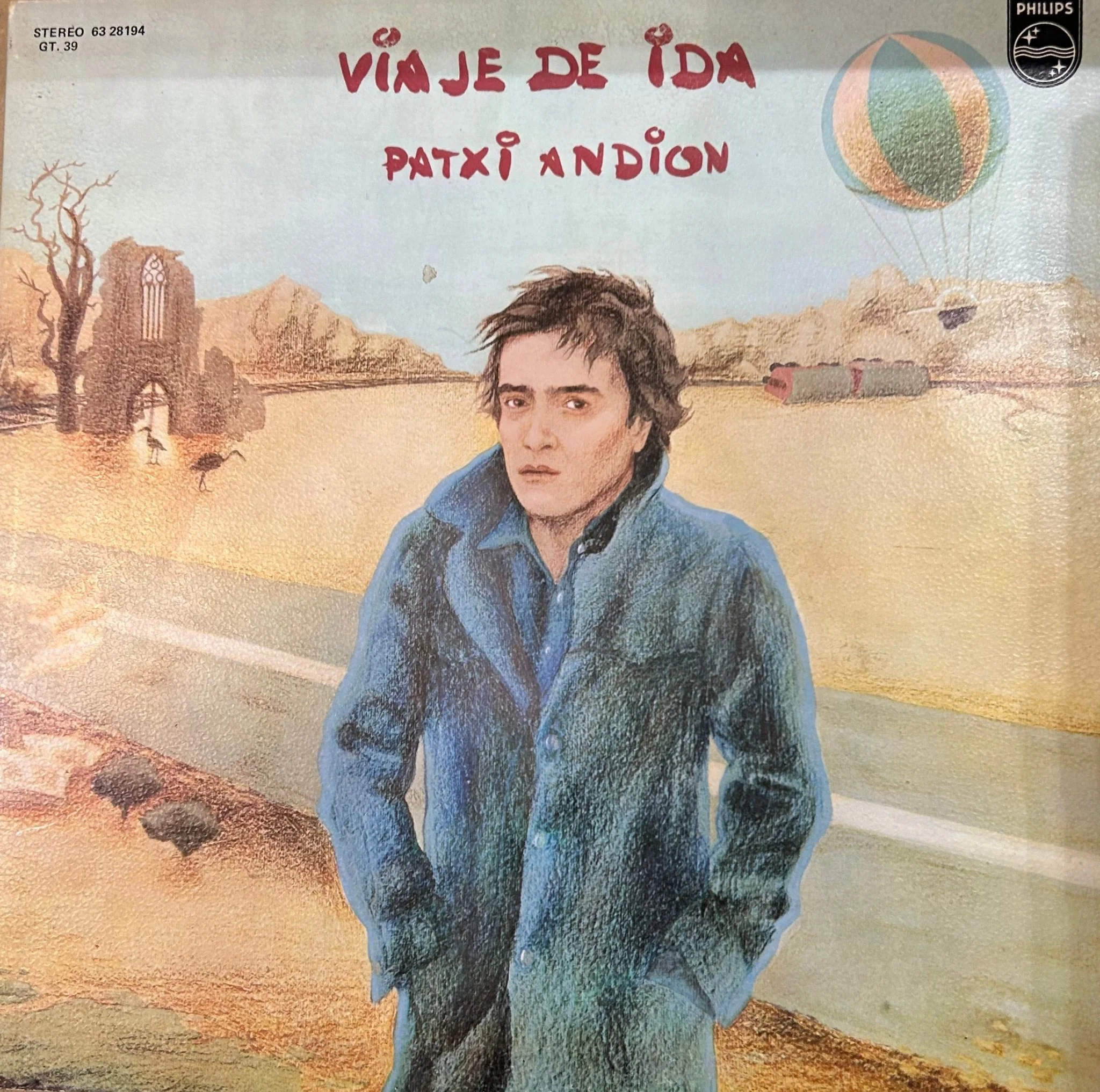 LP Patxi Andion ‎– Viaje De Ida 2ª Mano (Producto exclusivo recogida en tienda)