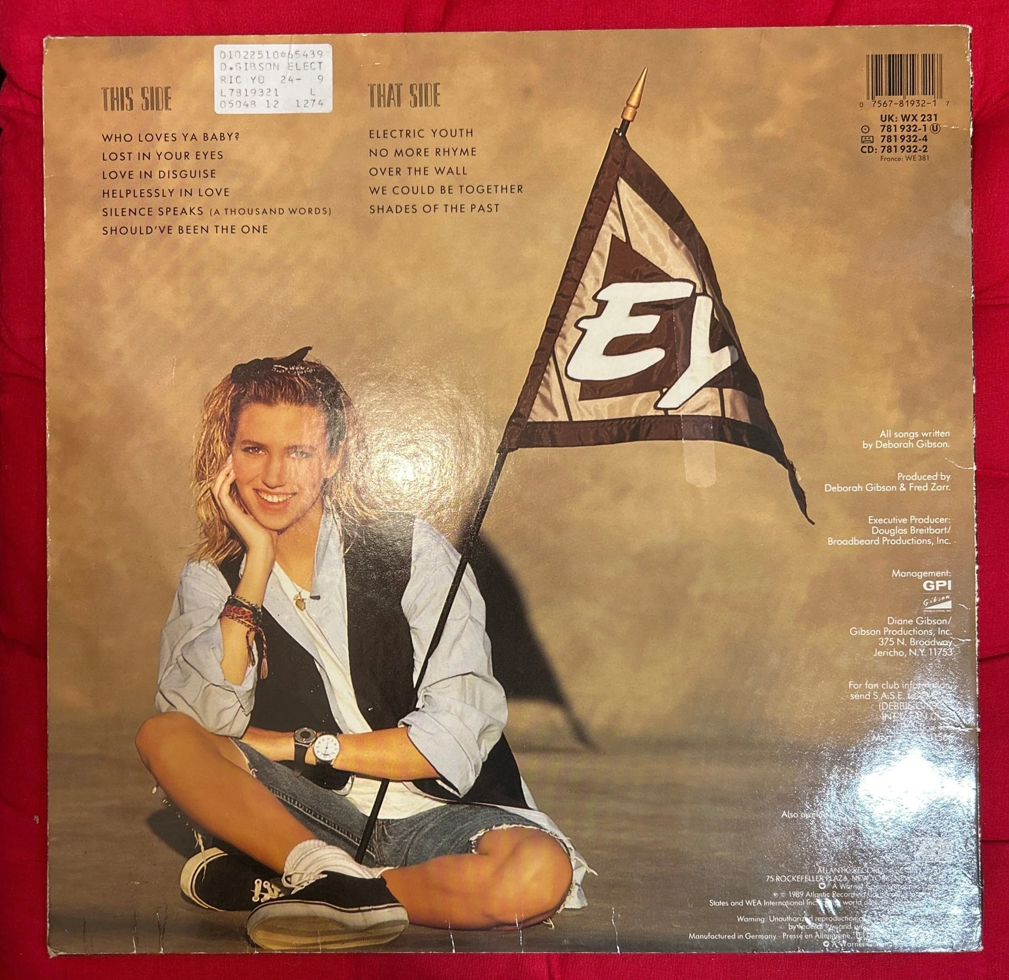 LP Debbie Gibson ‎– Electric Youth 2ª Mano (Producto exclusivo recogida en tienda) - Image 2