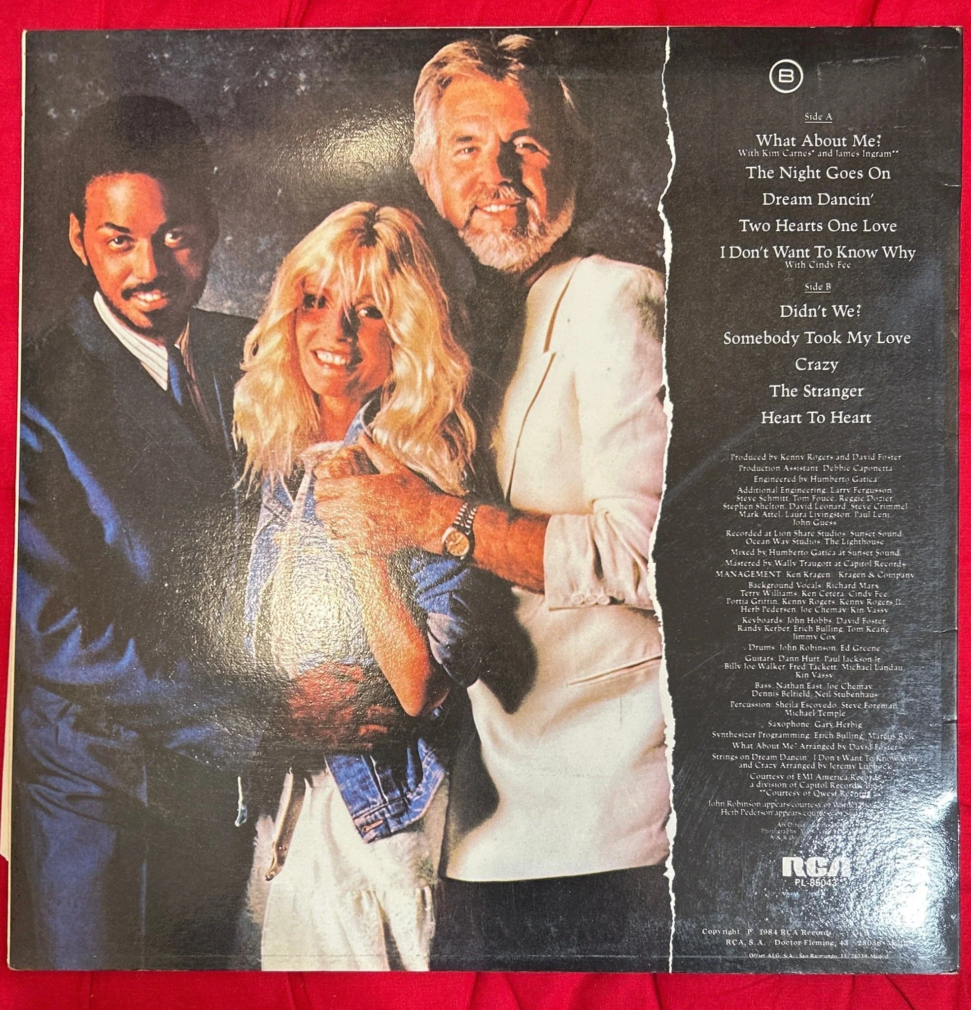 LP Kenny Rogers – What About Me? 2ª Mano (Producto exclusivo recogida en tienda) - Image 2
