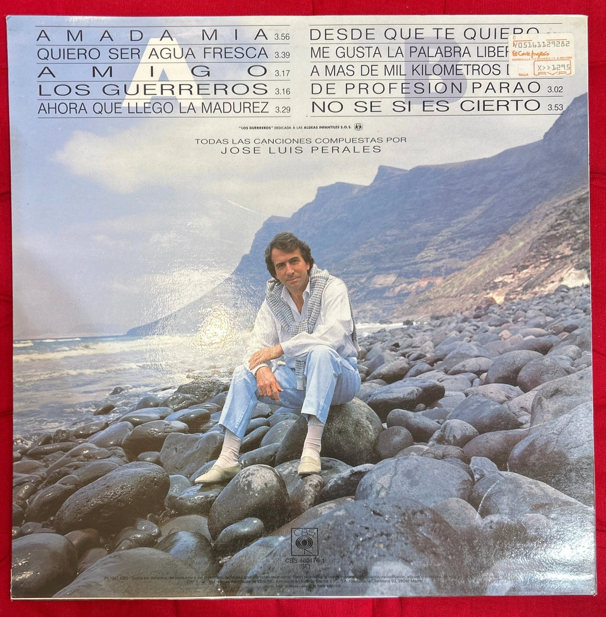 LP Jose Luis Perales ‎– Sueño De Libertad 2ª Mano (Producto exclusivo recogida en tienda) - Image 2