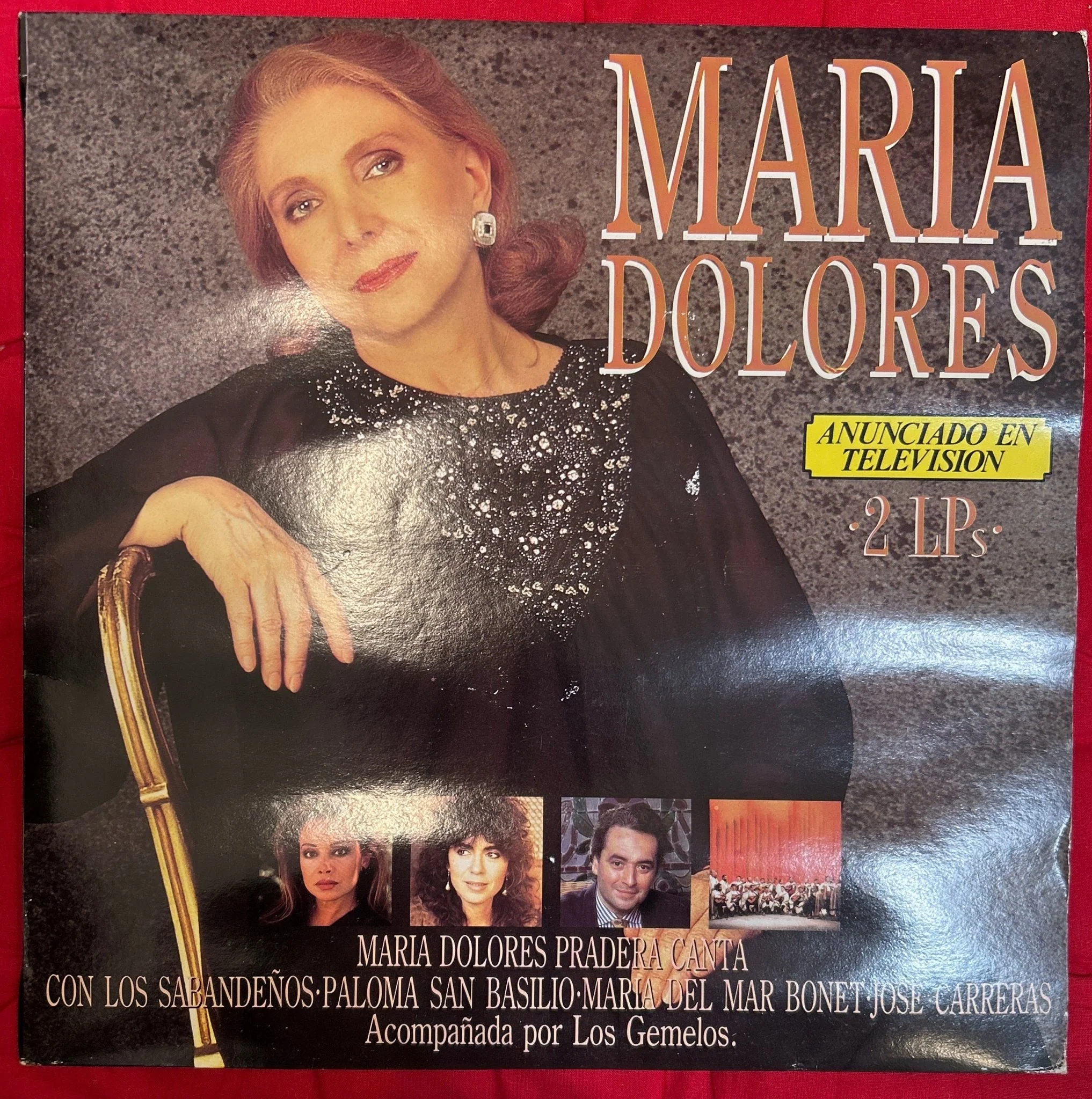 LP Maria Dolores Pradera ‎– Maria Dolores 2ª Mano (Producto exclusivo recogida en tienda)