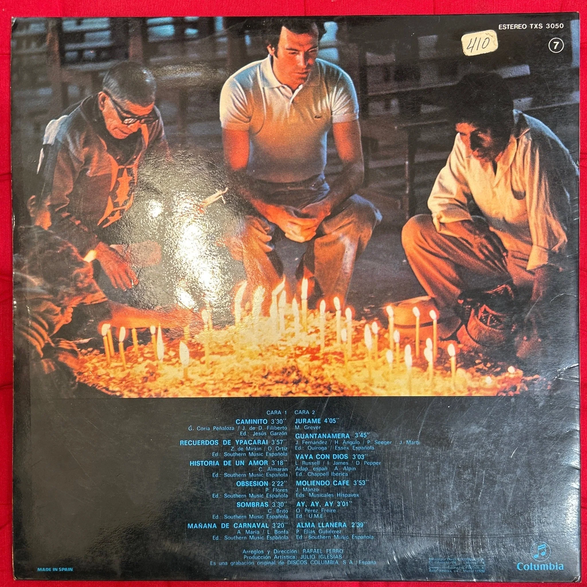 LP Julio Iglesias ‎– America 2ª Mano (Producto exclusivo recogida en tienda) - Image 2
