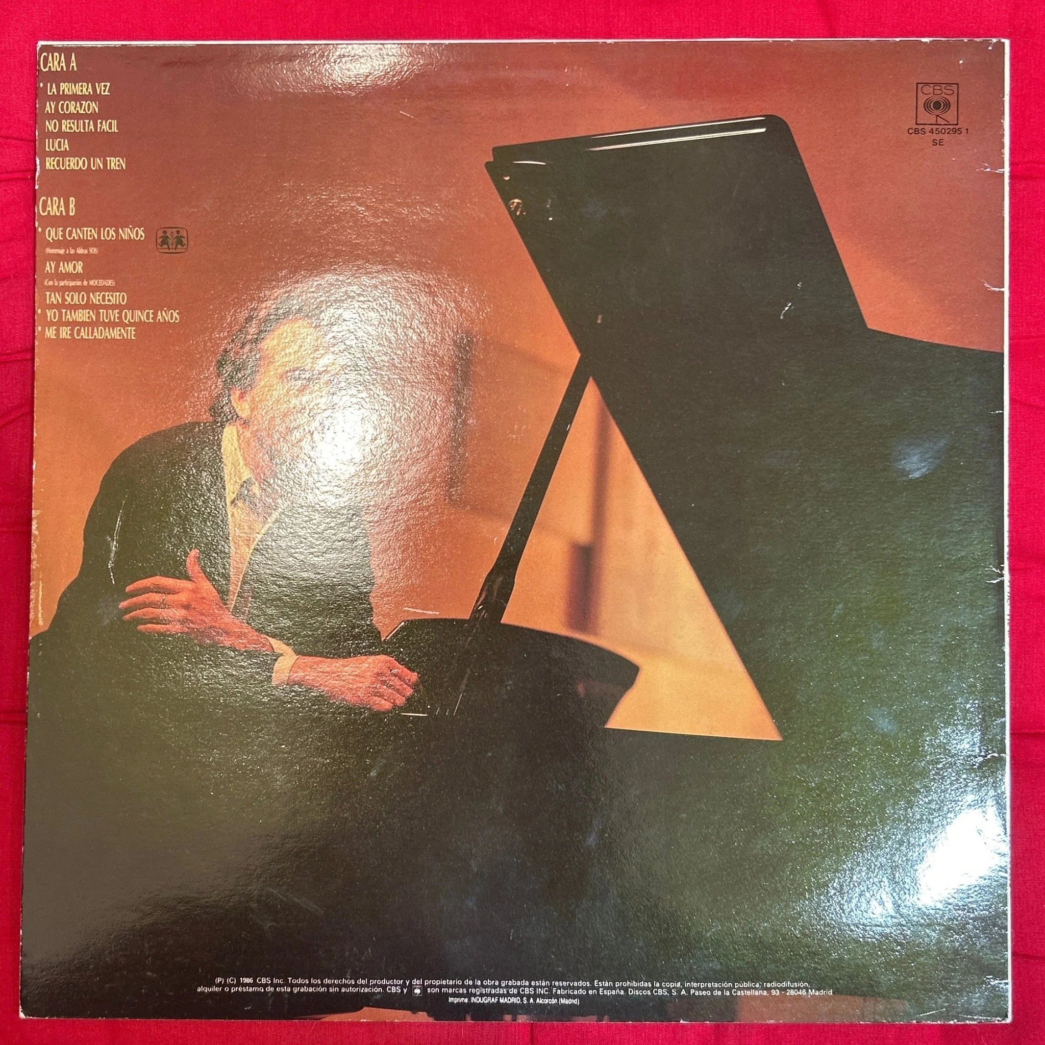 LP Jose Luis Perales ‎– Con El Paso Del Tiempo 2ª Mano (Producto exclusivo recogida en tienda) - Image 2