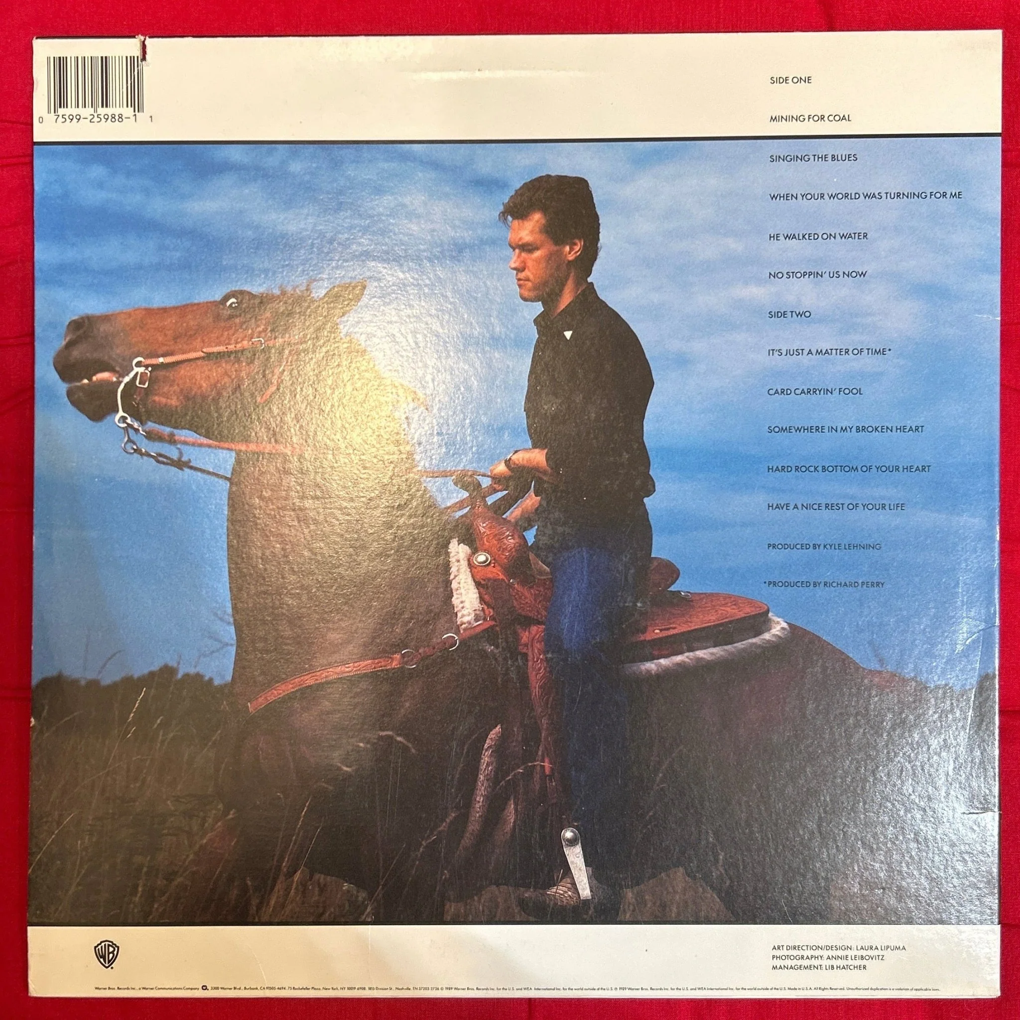 LP Randy Travis ‎– No Holdin' Back 2ª Mano (Producto exclusivo recogida en tienda) - Image 2