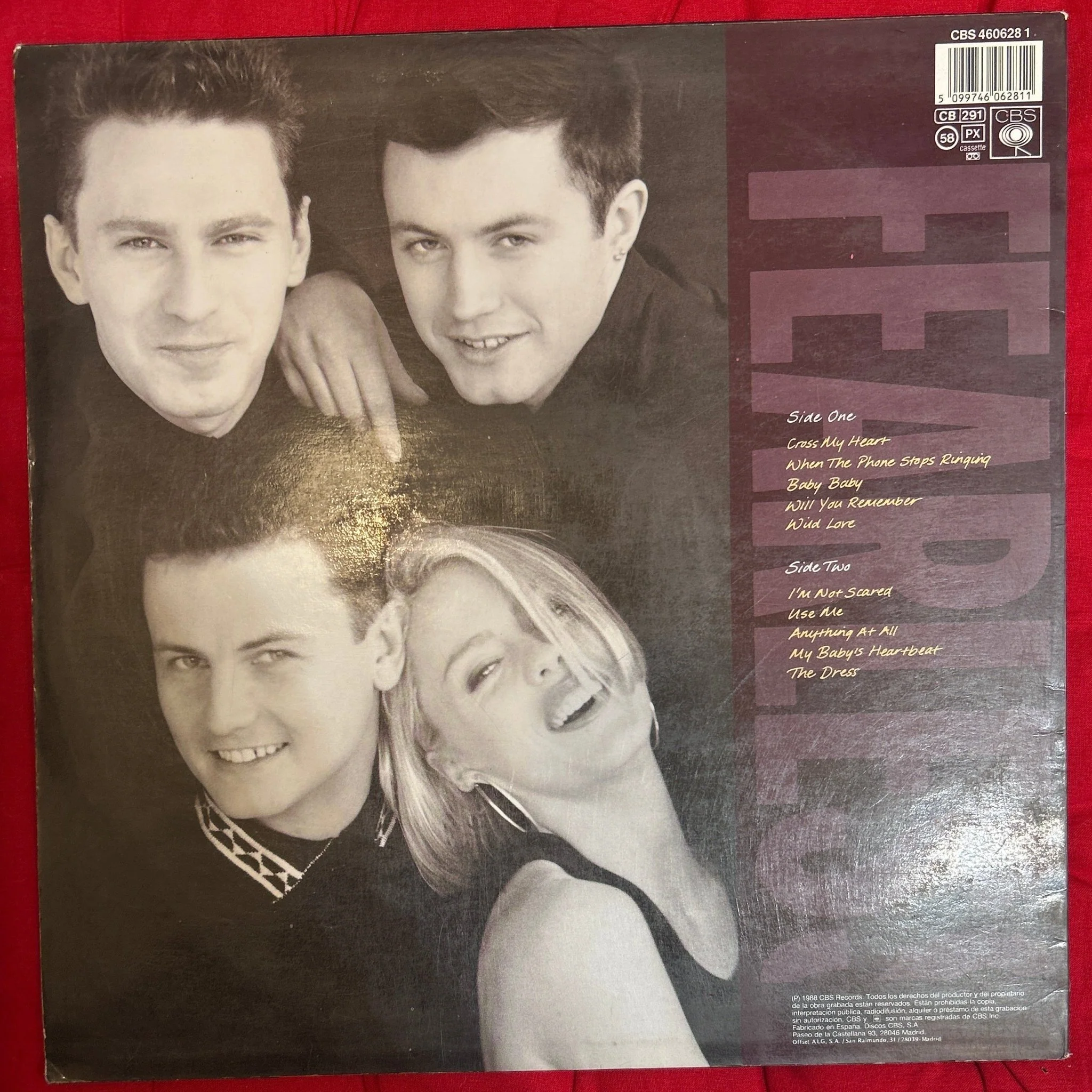 LP Eighth Wonder ‎– Fearless 2ª Mano (Producto exclusivo recogida en tienda) - Image 2