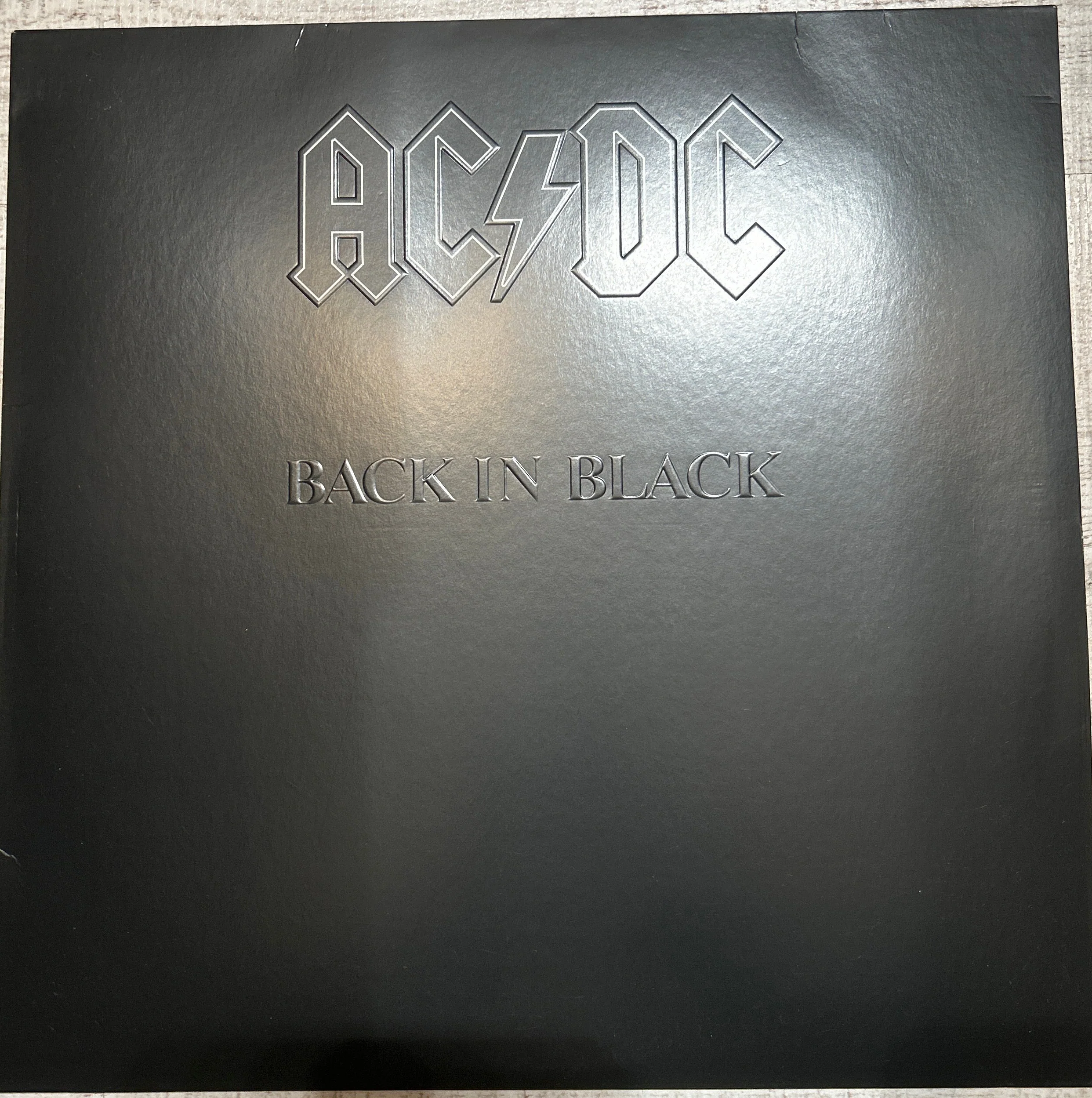 LP AC/DC ‎– Back in black 2ª mano