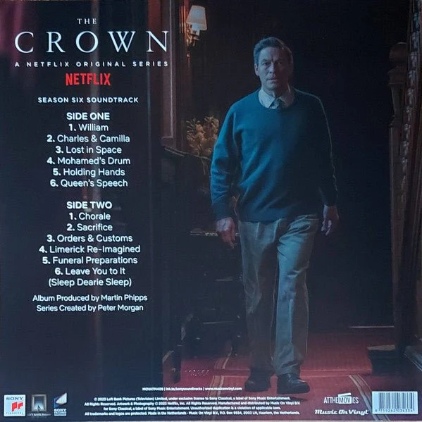 LP Banda Sonora - Martin Phipps – The Crown (Season Six Soundtrack) Nuevo precintado - Image 2