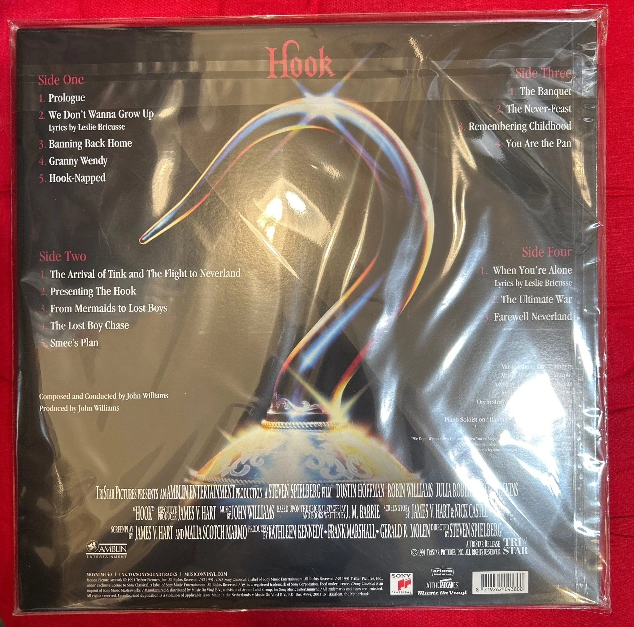 LP Banda Sonora - John Williams – Hook  Nuevo precintado - Image 2