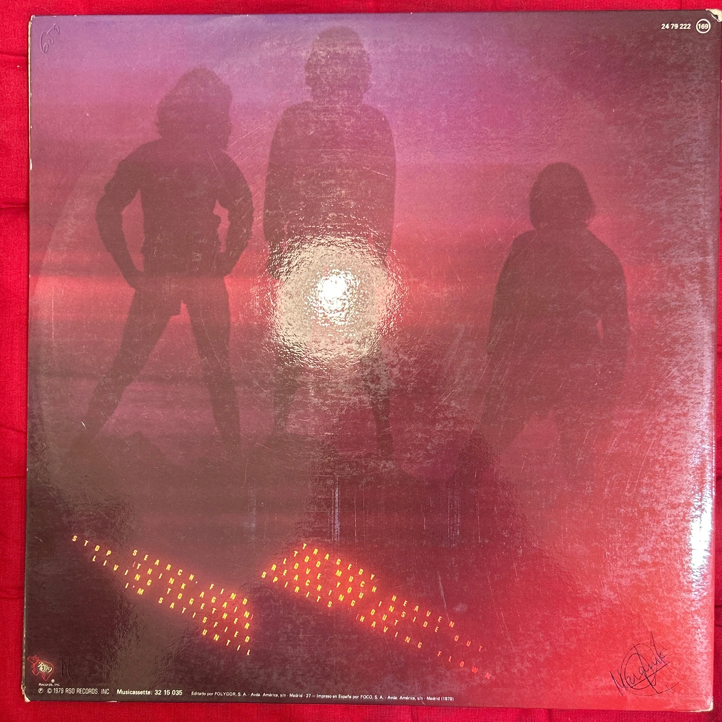 LP Bee Gees ‎– Spirits Having Flown 2ª Mano (Producto exclusivo recogida en tienda) - Image 2