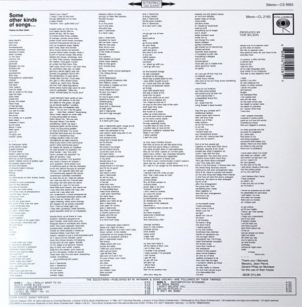 LP Bob Dylan ‎– Another Side Of Bob Dylan Nuevo precintado - Image 2