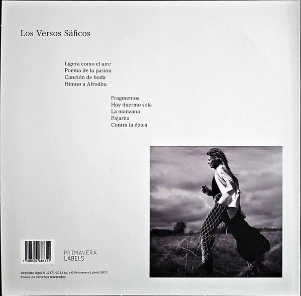 LP Christina Rosenvinge ‎– Los Versos Sáficos Nuevo precintado - Image 2
