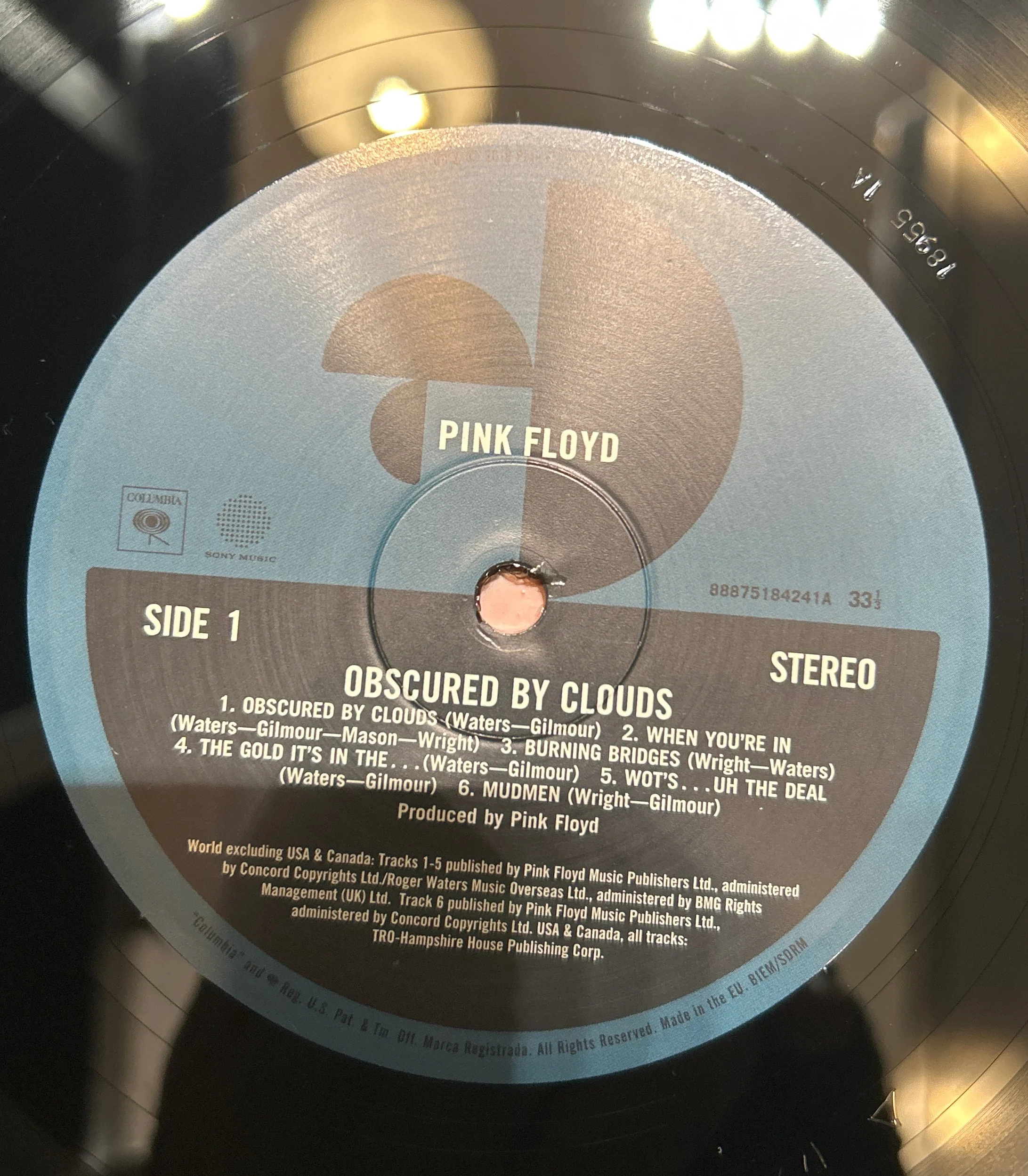 LP Pink Floyd ‎– Obscured By Clouds  2ª mano - Image 2