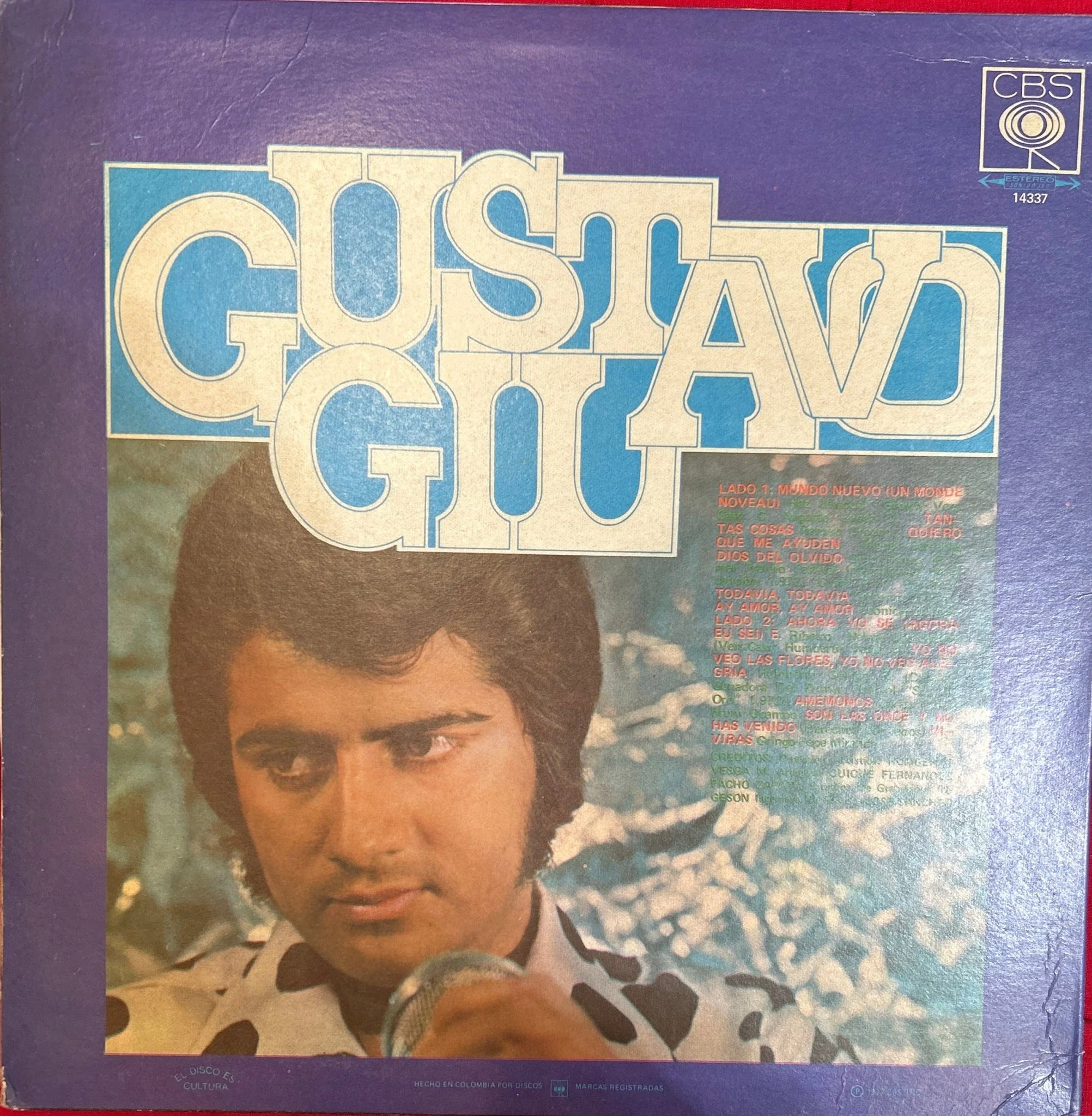 LP Gustavo Gil – Gustavo Gil Ed. Colombiana 2ª Mano - Image 2