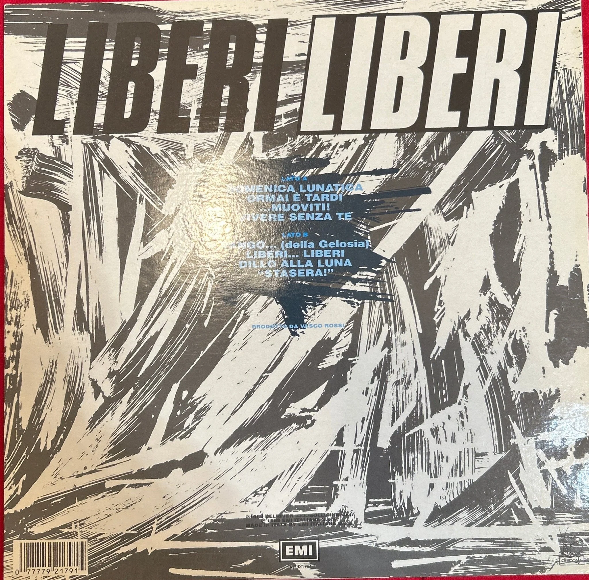 LP Vasco Rossi – Liberi Liberi Ed. Italiana 2ª Mano - Image 2