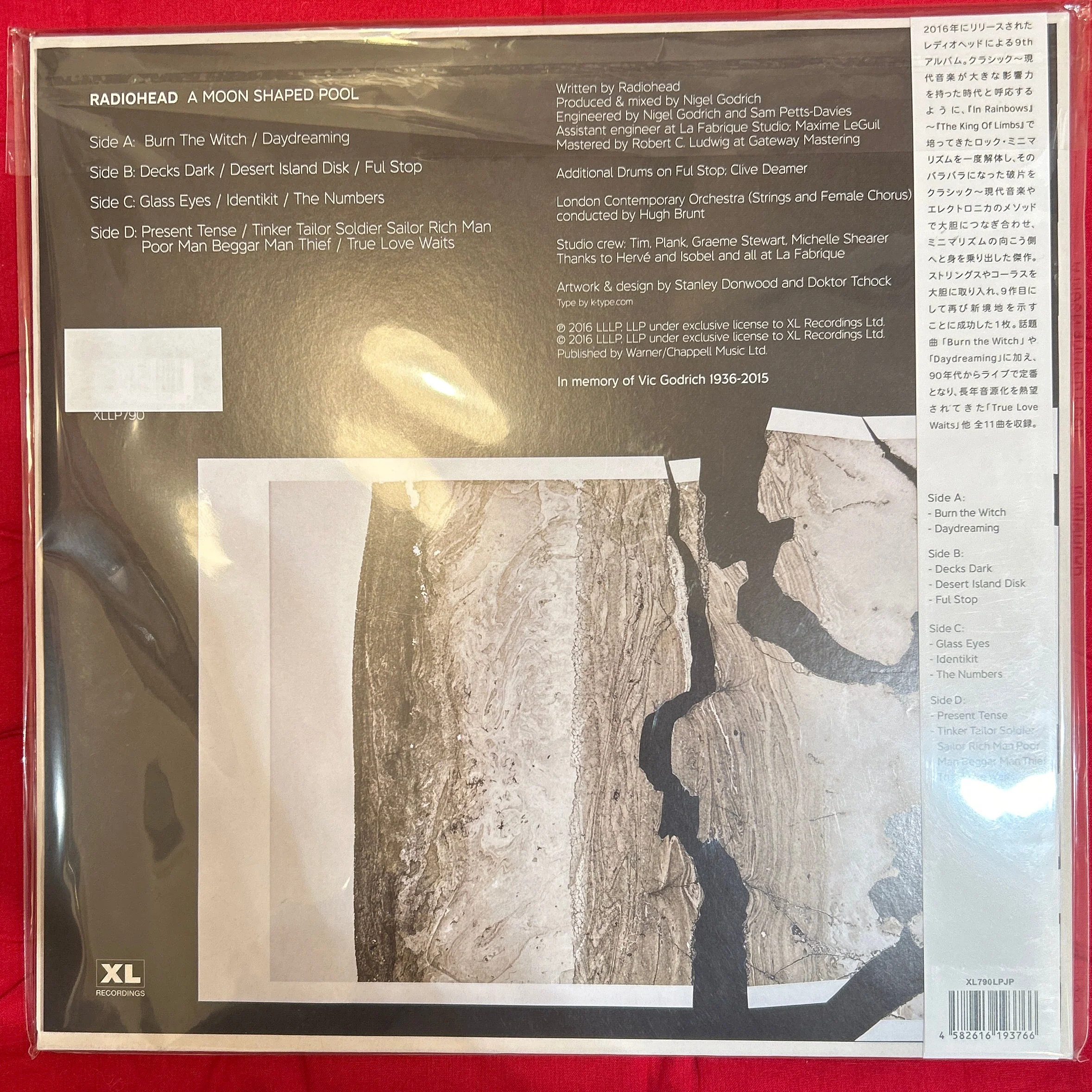 LP Radiohead – A Moon Shaped Pool Ed. Japonesa 2ª Mano - Image 2