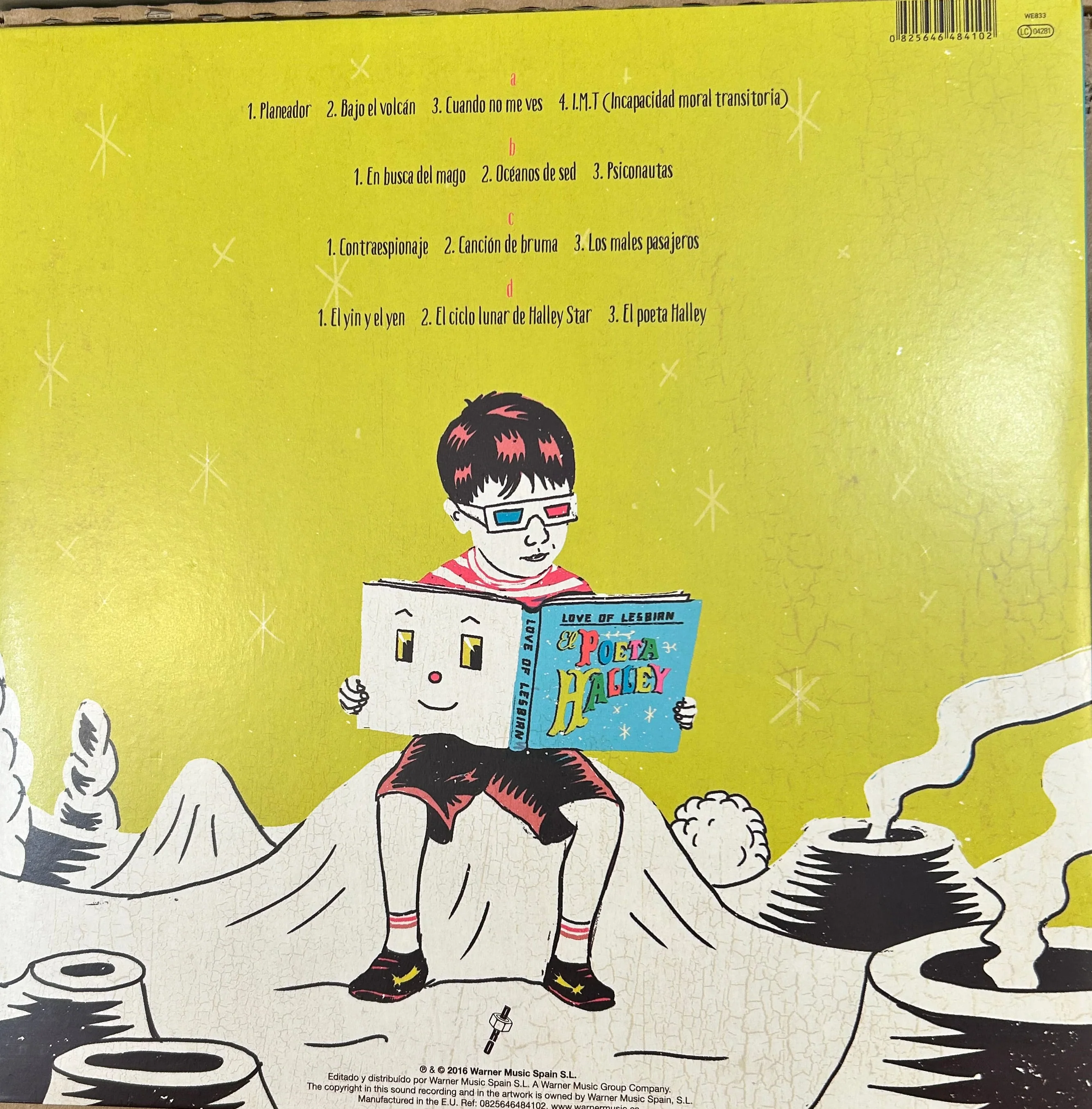 LP Love Of Lesbian ‎– El Poeta Halley 2ª Mano - Image 2