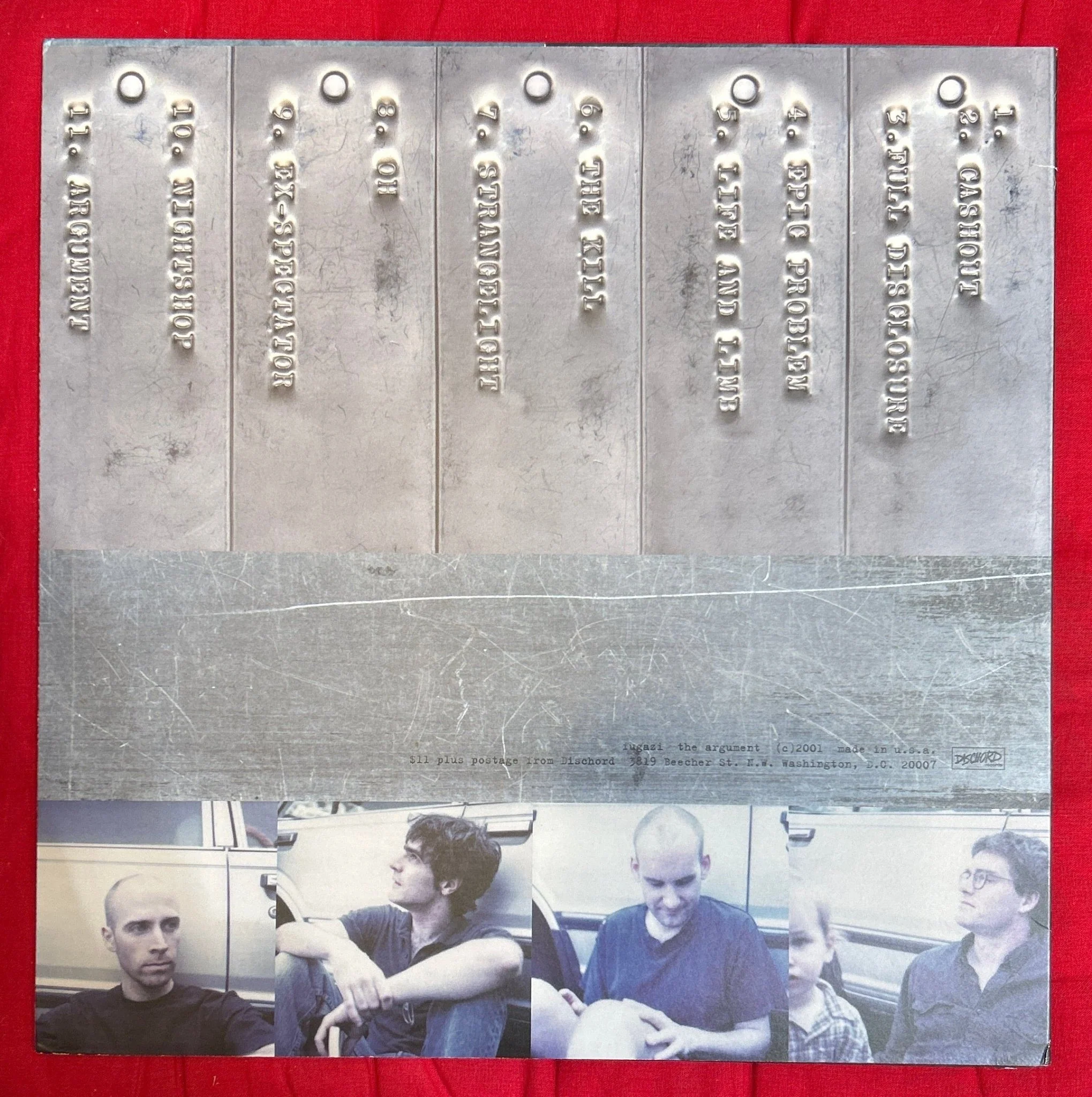 LP Fugazi - The argument 2ª Mano - Image 2
