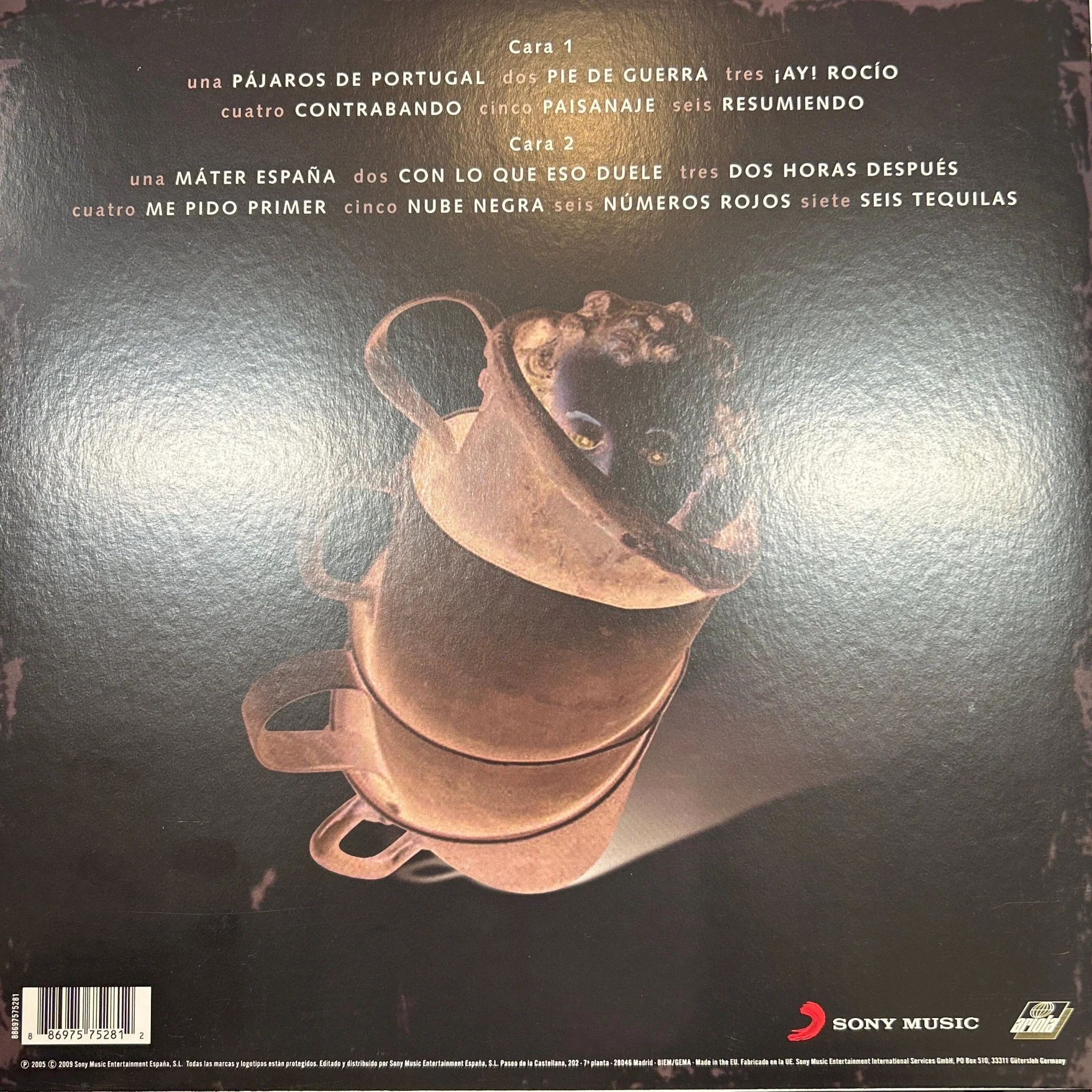LP Joaquín Sabina – Alivio De Luto 2ª Mano - Image 2
