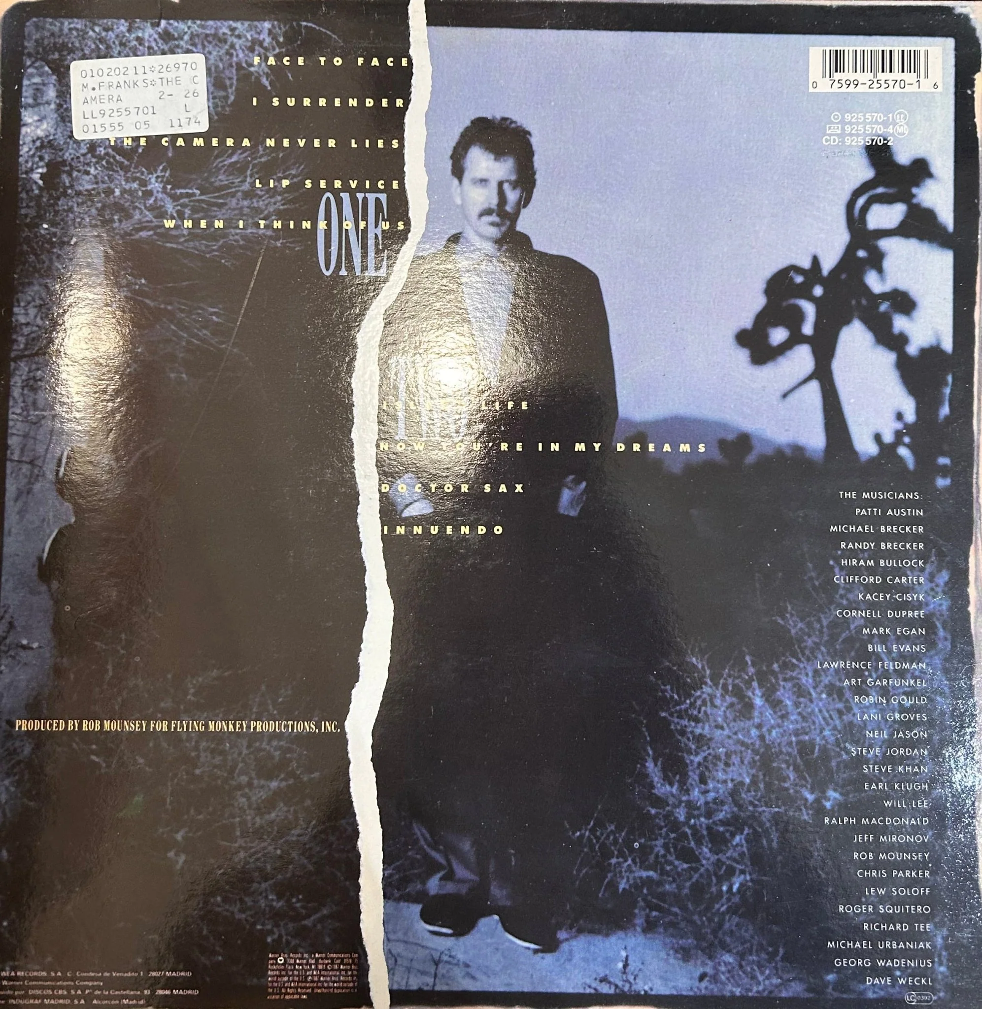 LP Michael Franks ‎– The Camera Never Lies 2ª Mano (Producto exclusivo recogida en tienda) - Image 2